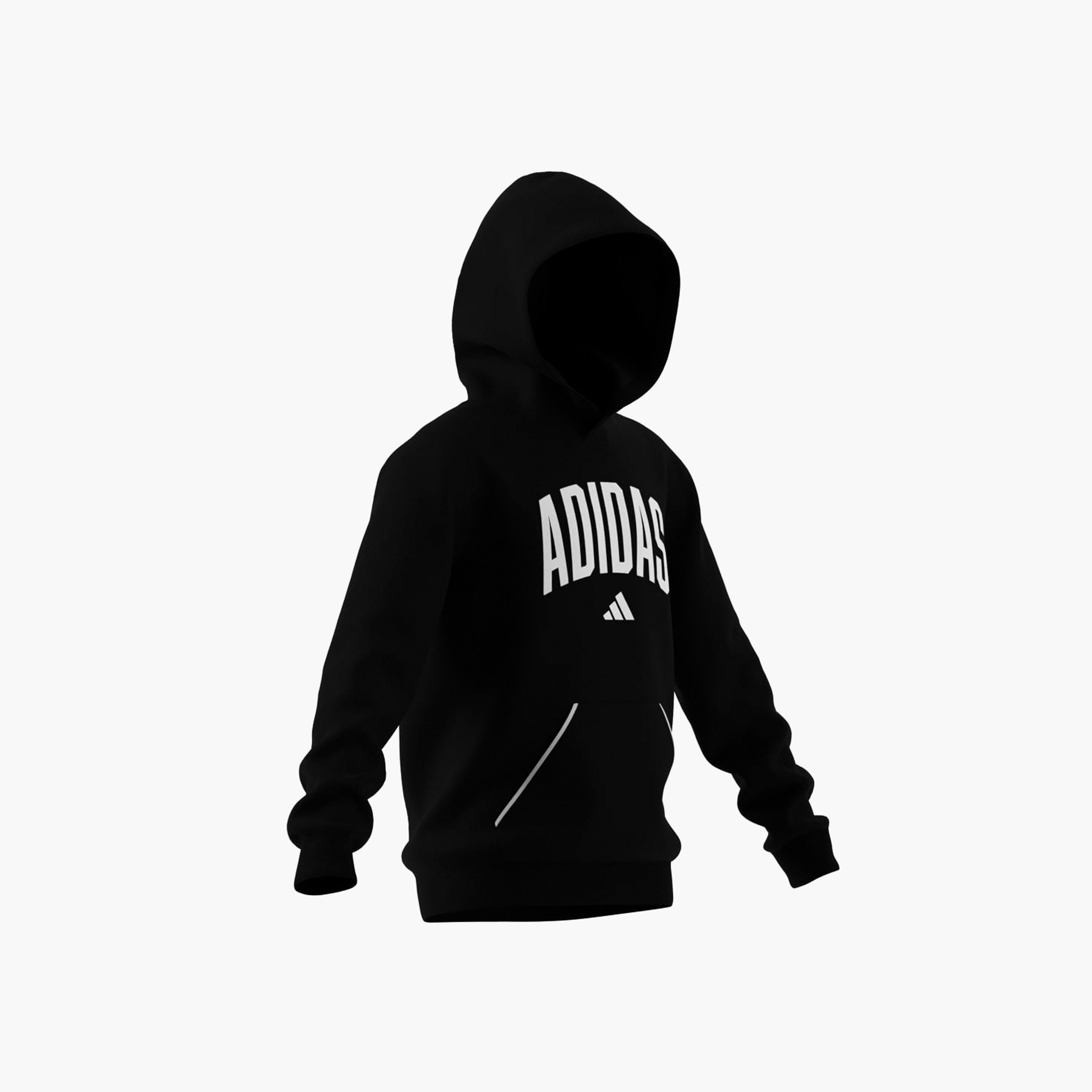 adidas Boys Hooded Neck Sweatshirt with Kangaroo Pocket - Long Sleeves-boys-clothing-sweatshirts-image-9