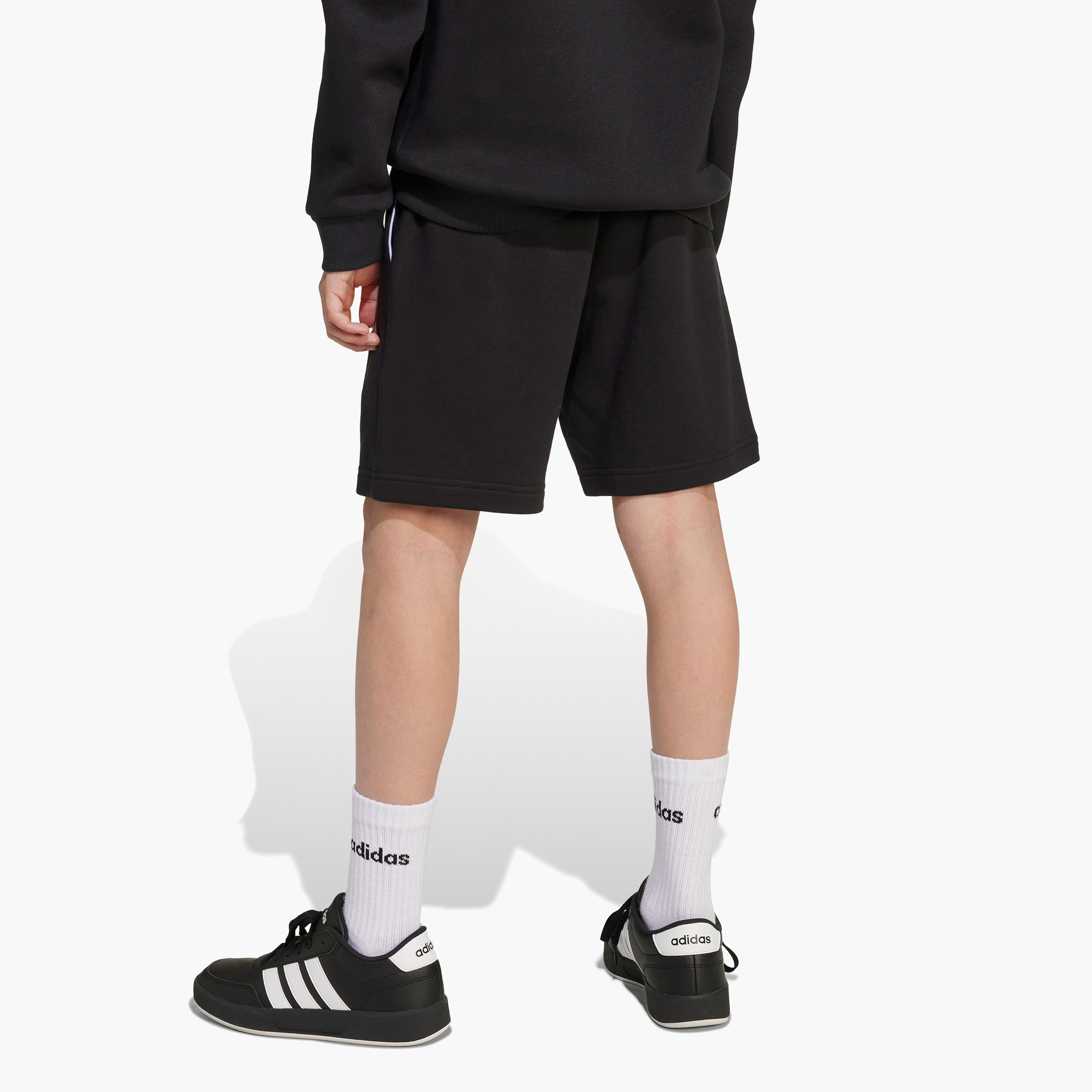 adidas Boys Shorts with Logo Print-sports-boys-clothing-bottoms-shorts-image-9
