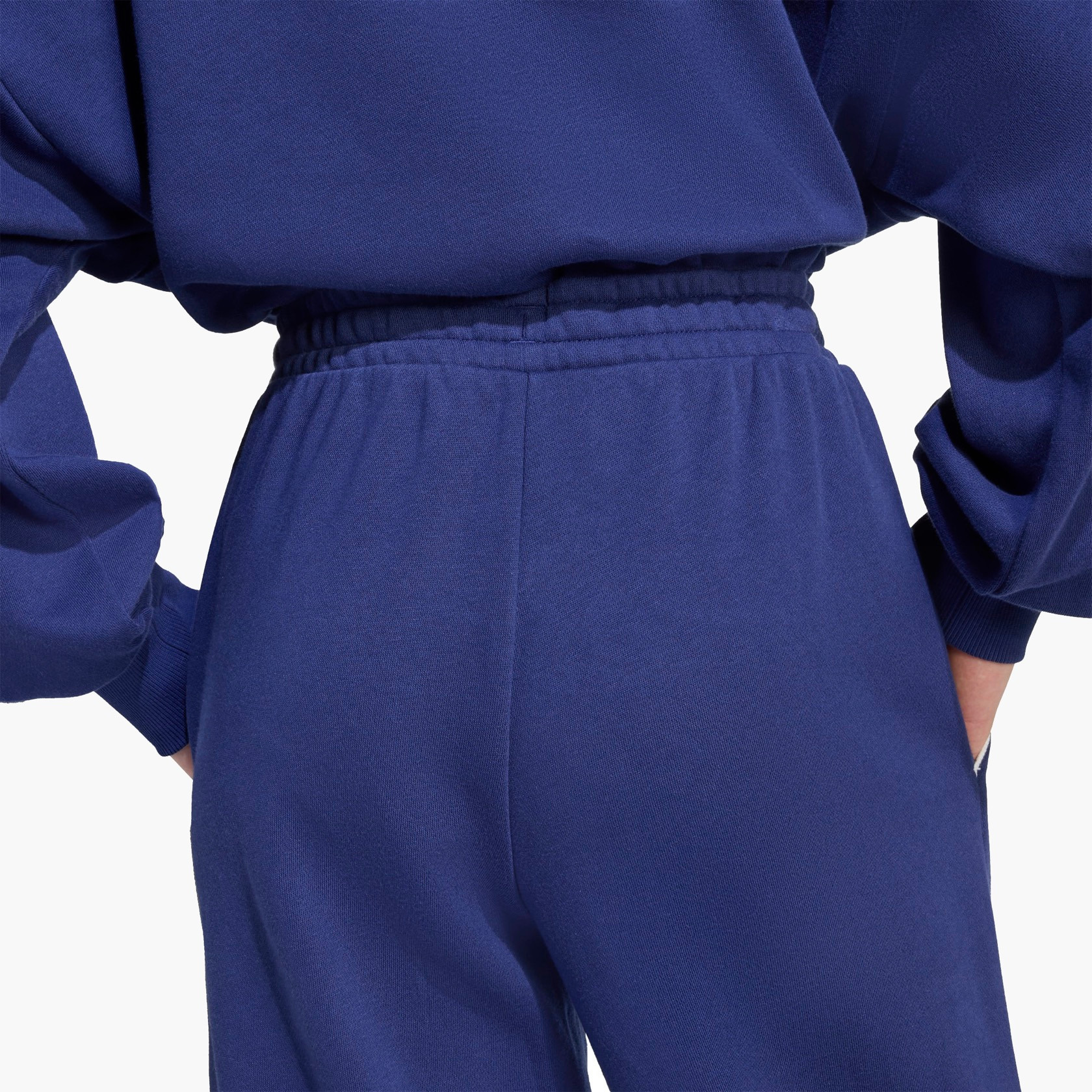 adidas Girls Track Pants with Logo Print - Elasticated Waist-girls-clothing-bottoms-joggersandtrackpants-image-5