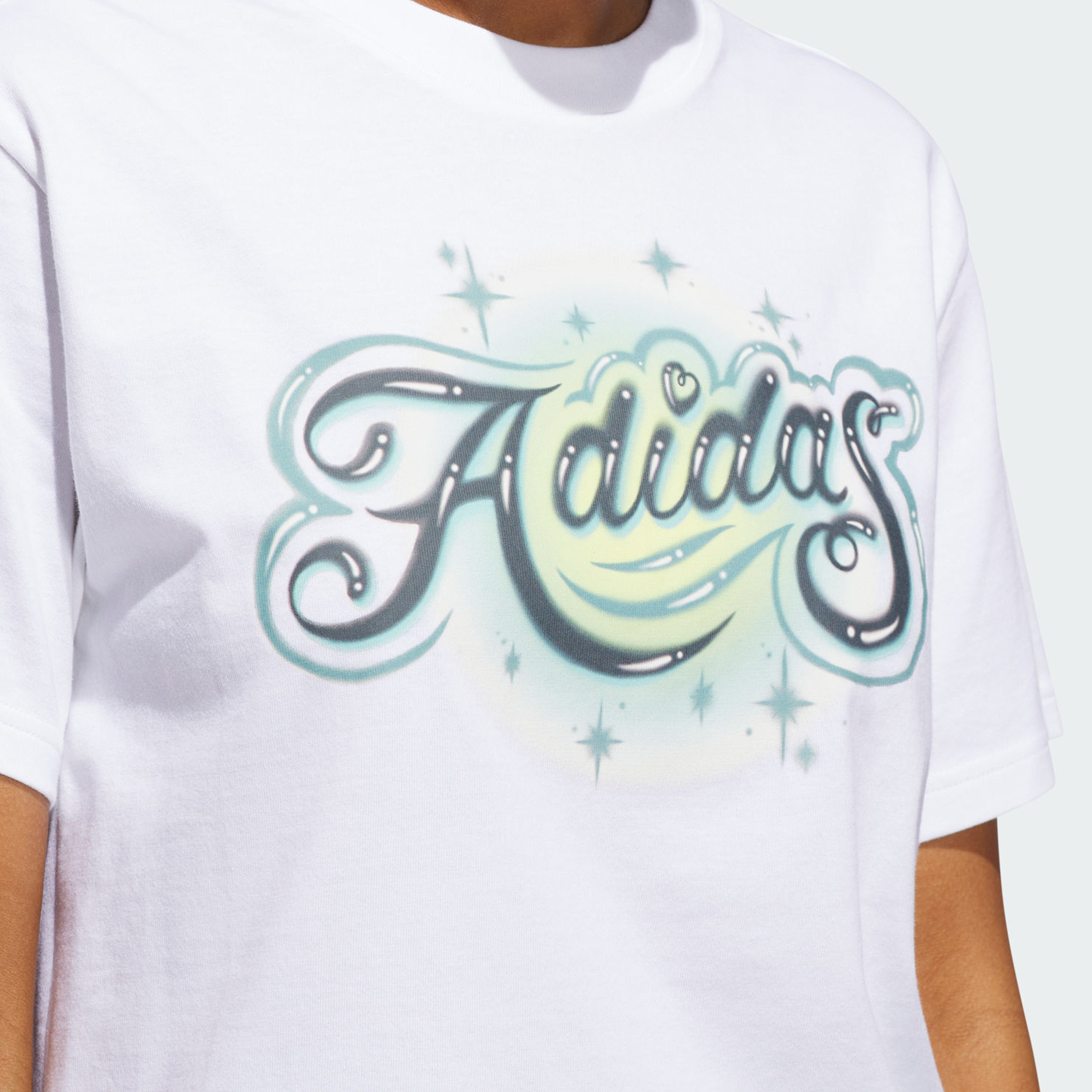 adidas Women's Airbrushed Graphic T-Shirt | OE-women-clothing-tshirts-image-5