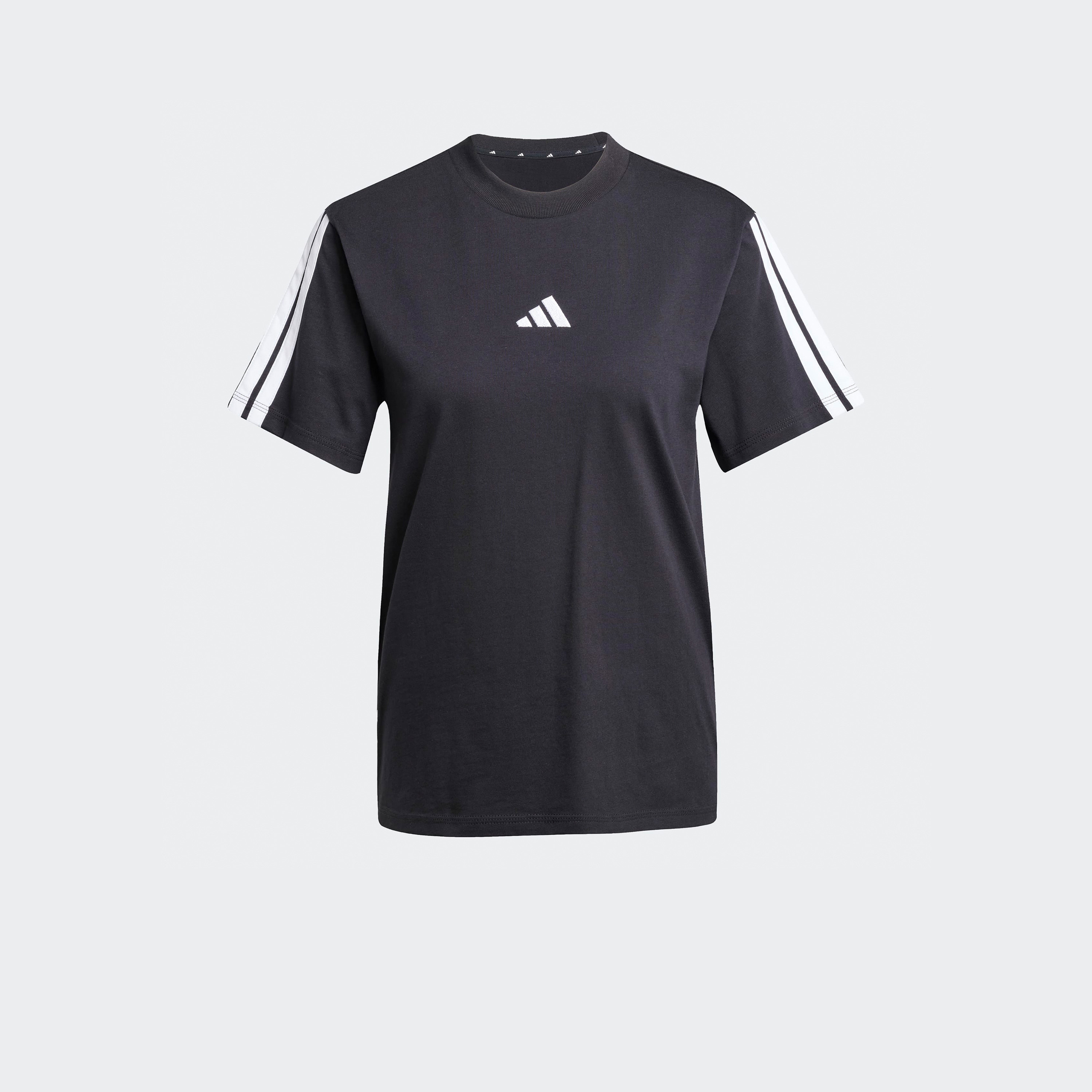 adidas Women Essentials 3-Stripes Cotton Crew Neck T-shirt-sports-women-clothing-tshirtsandvests-image-6