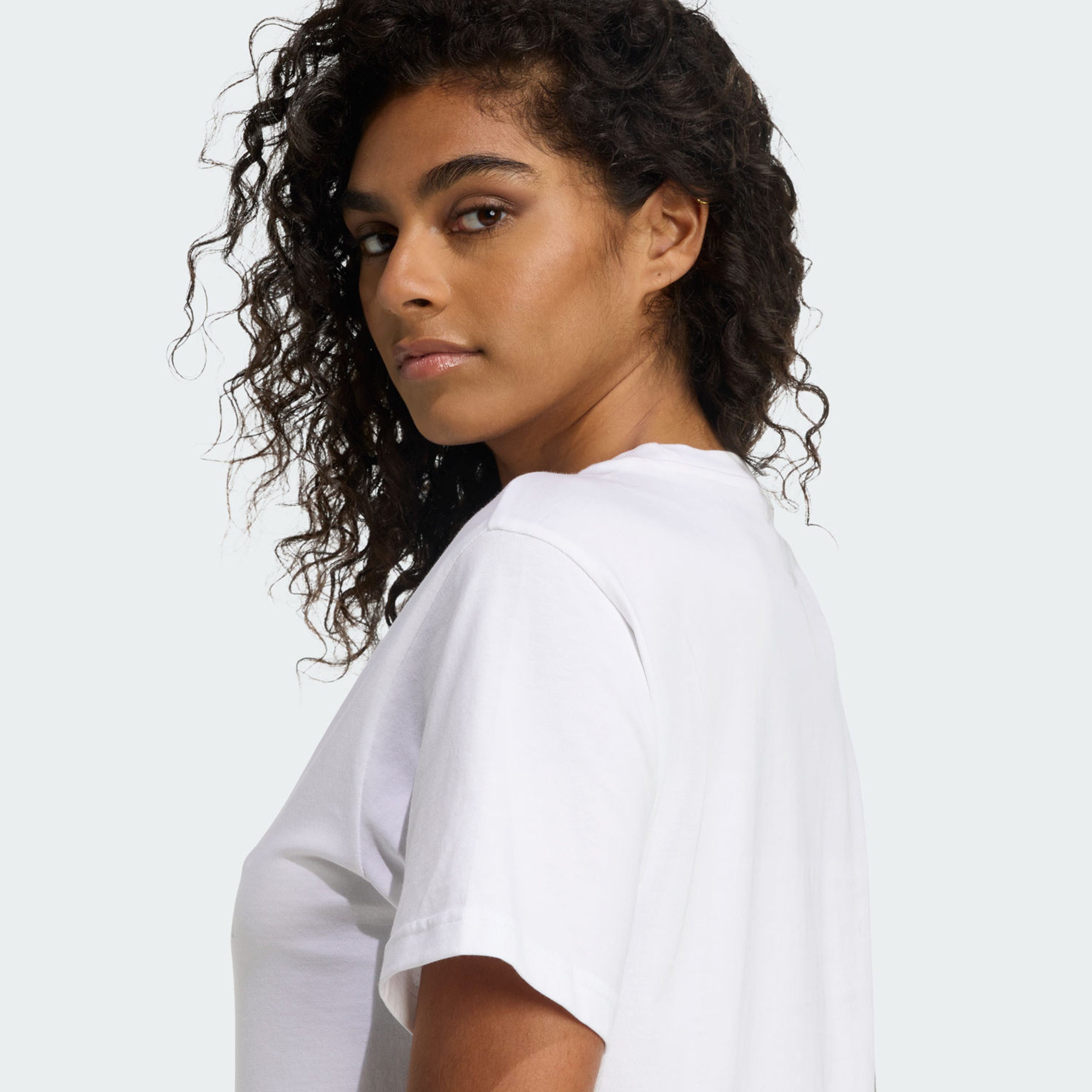 adidas Women's Holiday Metallic Graphic T-Shirt JM4427 | OE-sports-women-clothing-tshirtsandvests-image-5