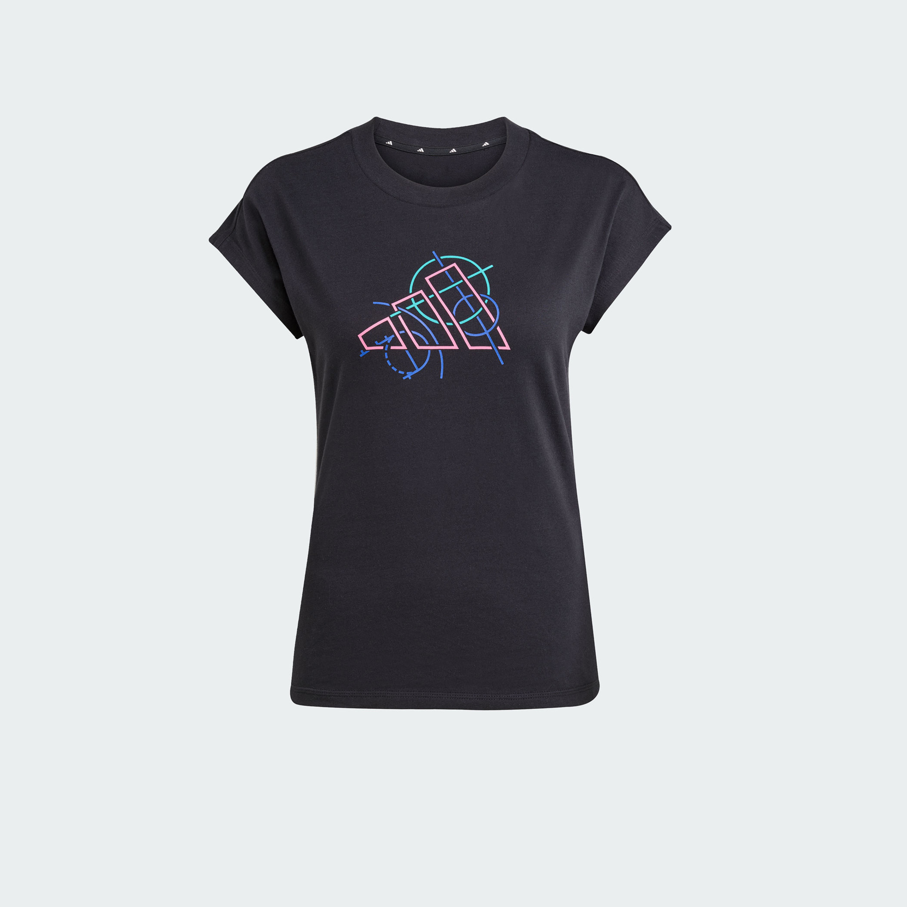 adidas Women's Outline Graphic T-Shirt JM4442 | OE-women-clothing-tshirts-image-6