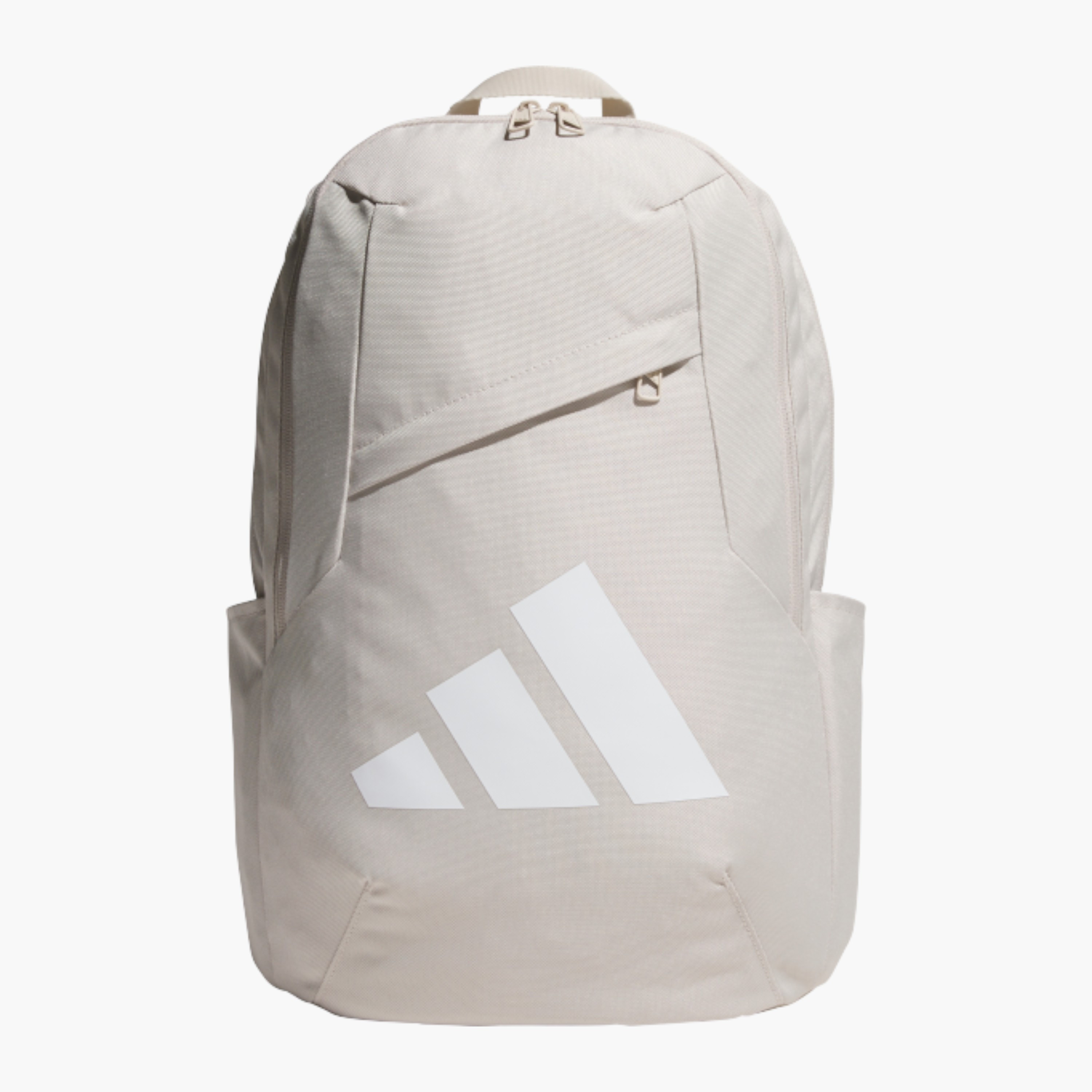 adidas Logo Print School Backpack with Adjustable Straps and Zip Closure - 17x30x45 cm-school-bagsandbackpacks-backpacks-image-1