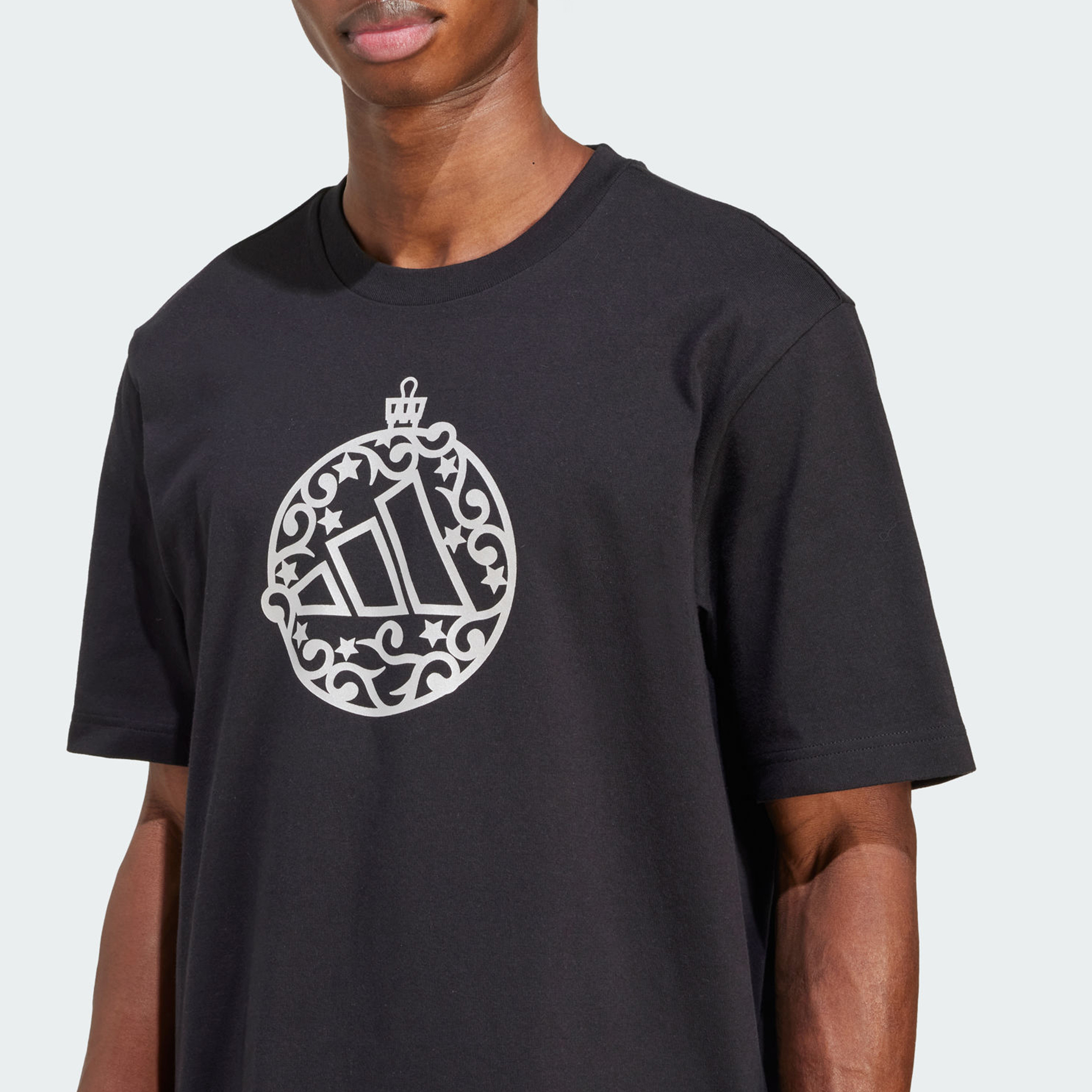 adidas Men's Holiday Metallic Graphic T-Shirt | OE-men-clothing-sportswearandactivewear-tshirtsandpolos-image-4