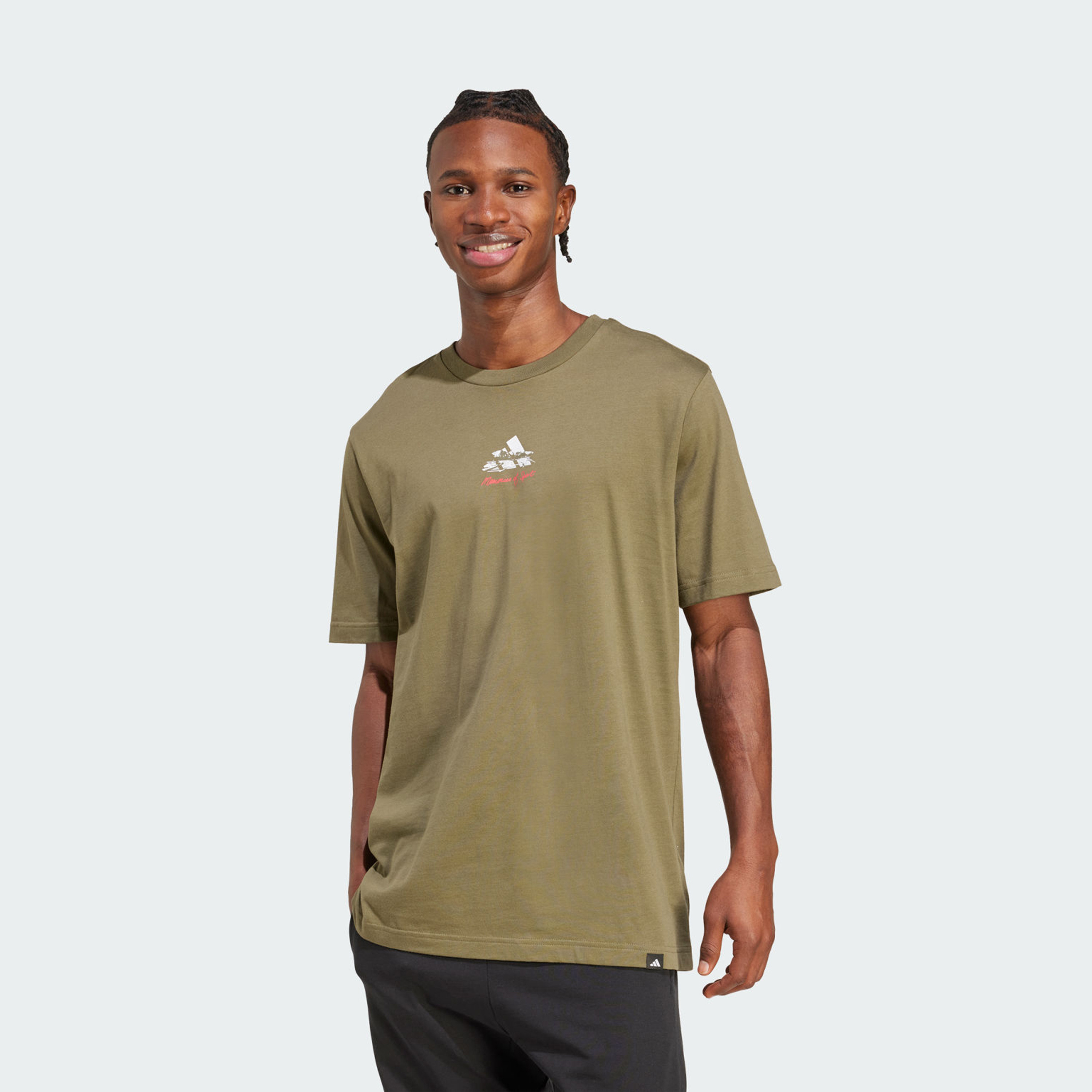 adidas Men's Memories Of Sport Gallery Graphic T-Shirt | OE-men-clothing-sportswearandactivewear-tshirtsandpolos-image-1