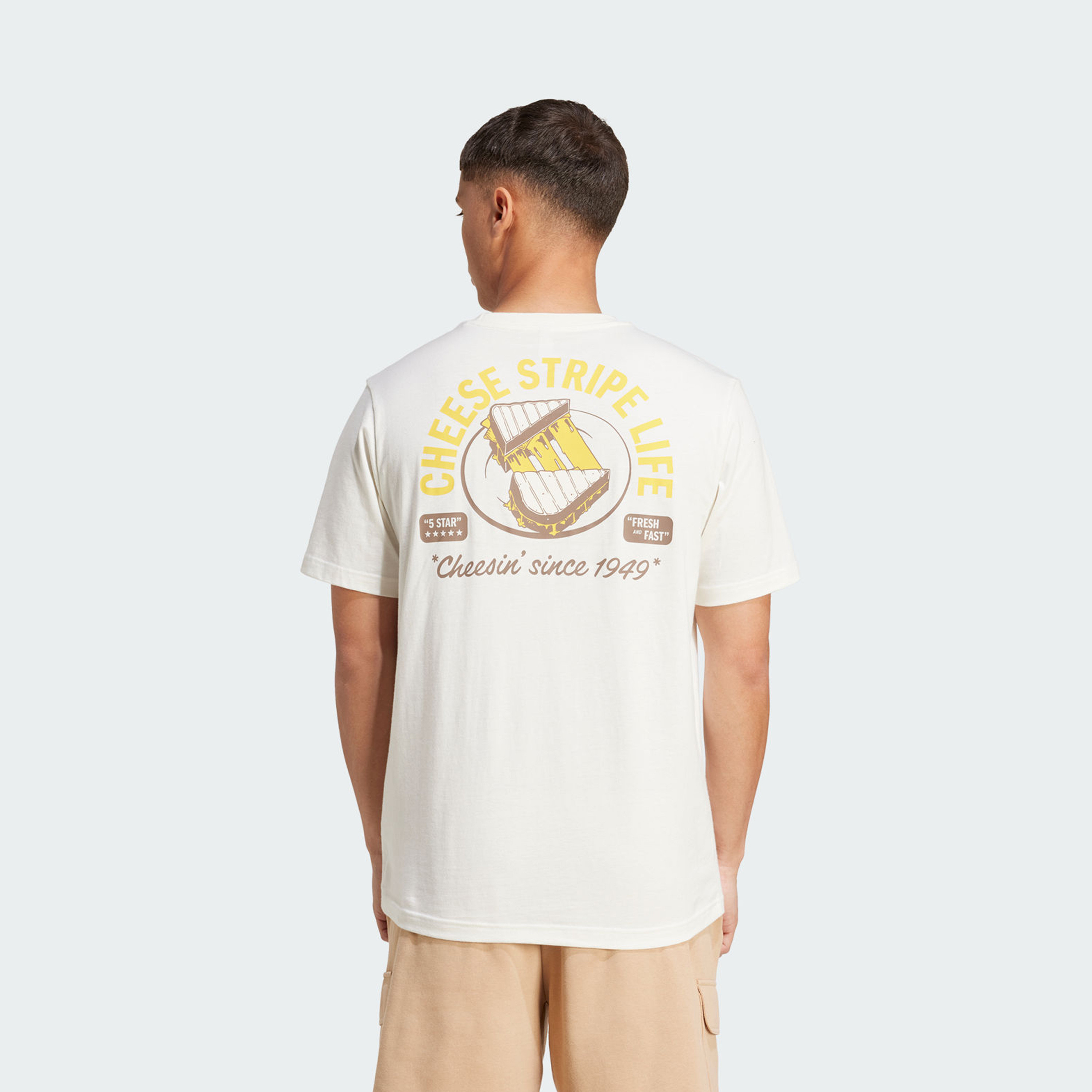 adidas Men's Food Grilled Cheese Graphic T-Shirt JM6459 | OE-men-clothing-sportswearandactivewear-tshirtsandpolos-image-3