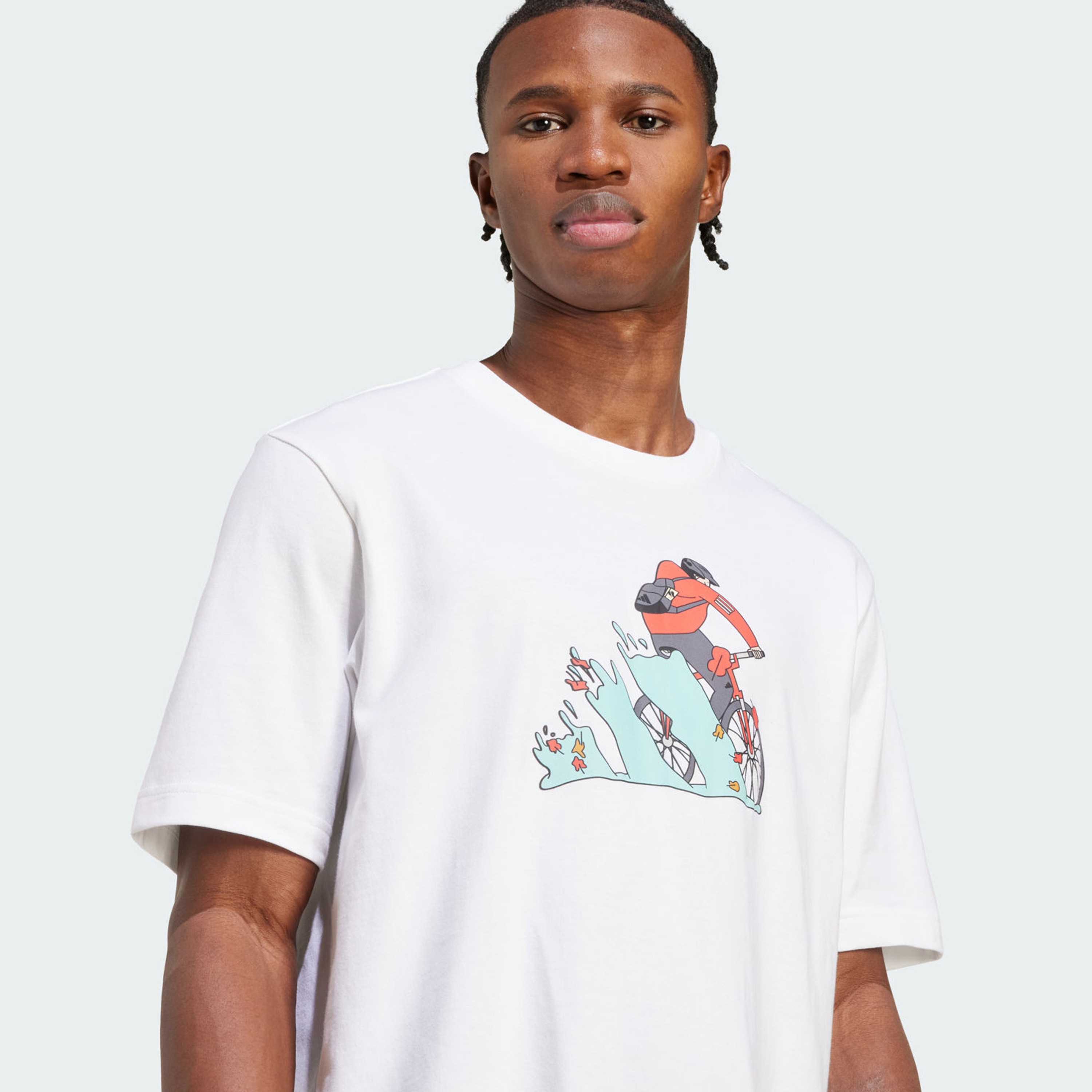 أديداس - تيشيرت جرافيكي دودل هانت بايك للرجال | OE-men-clothing-sportswearandactivewear-tshirtsandpolos-image-5