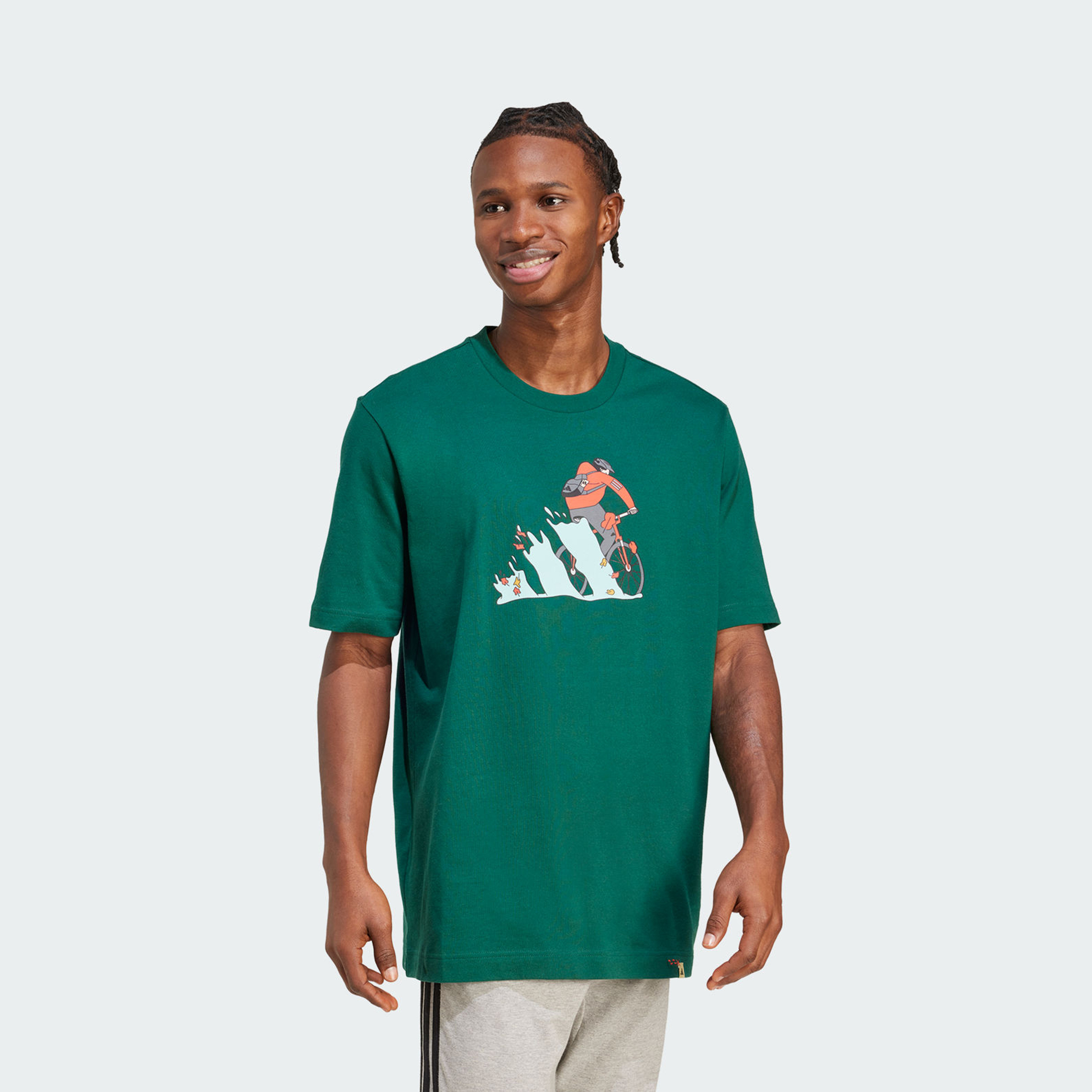 أديداس - تيشيرت جرافيكي دودل هانت بايك للرجال | OE-men-clothing-sportswearandactivewear-tshirtsandpolos-image-8