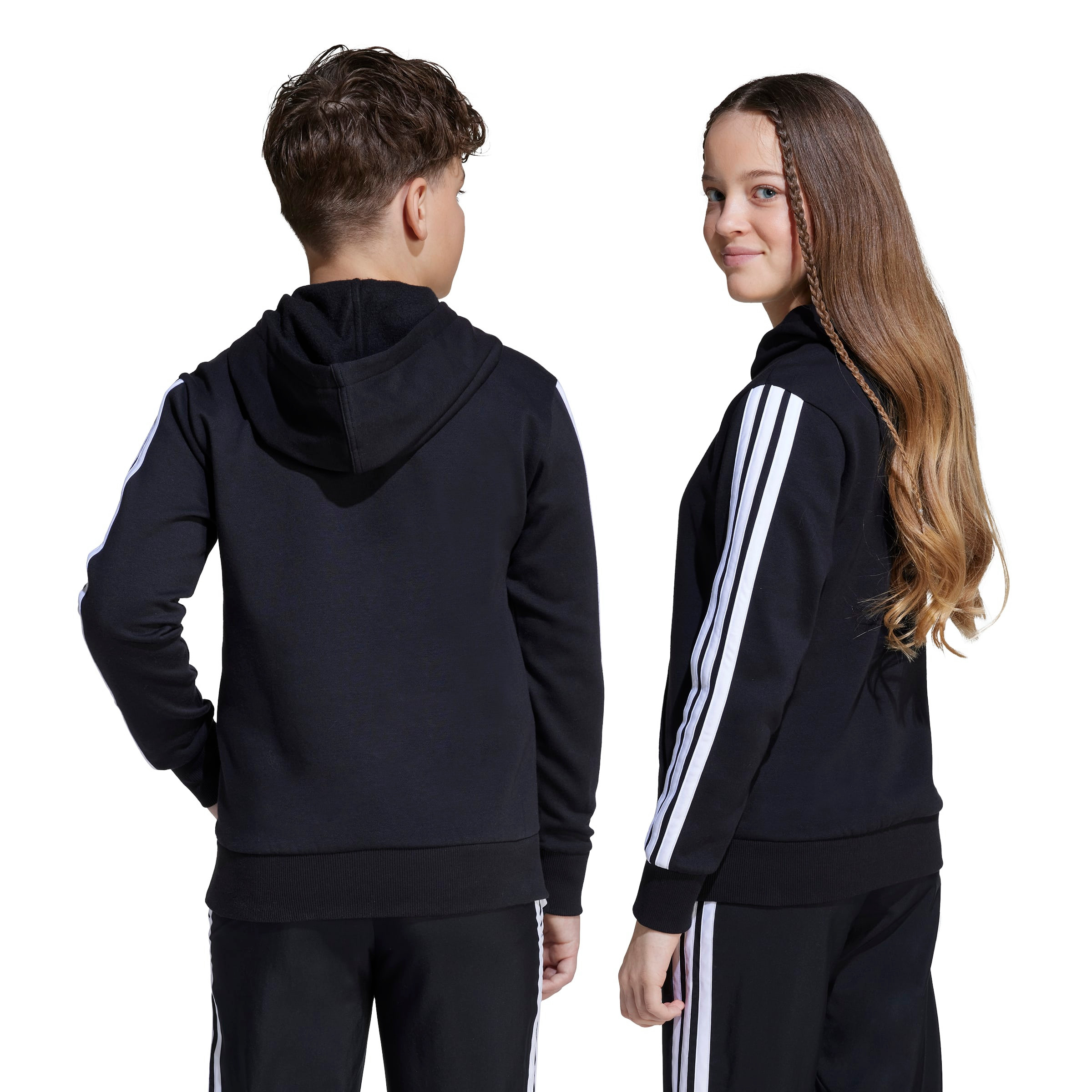 adidas Boys Hooded Sweatshirt with Logo Embroidery - Long Sleeves-boys-clothing-sweatshirts-image-6