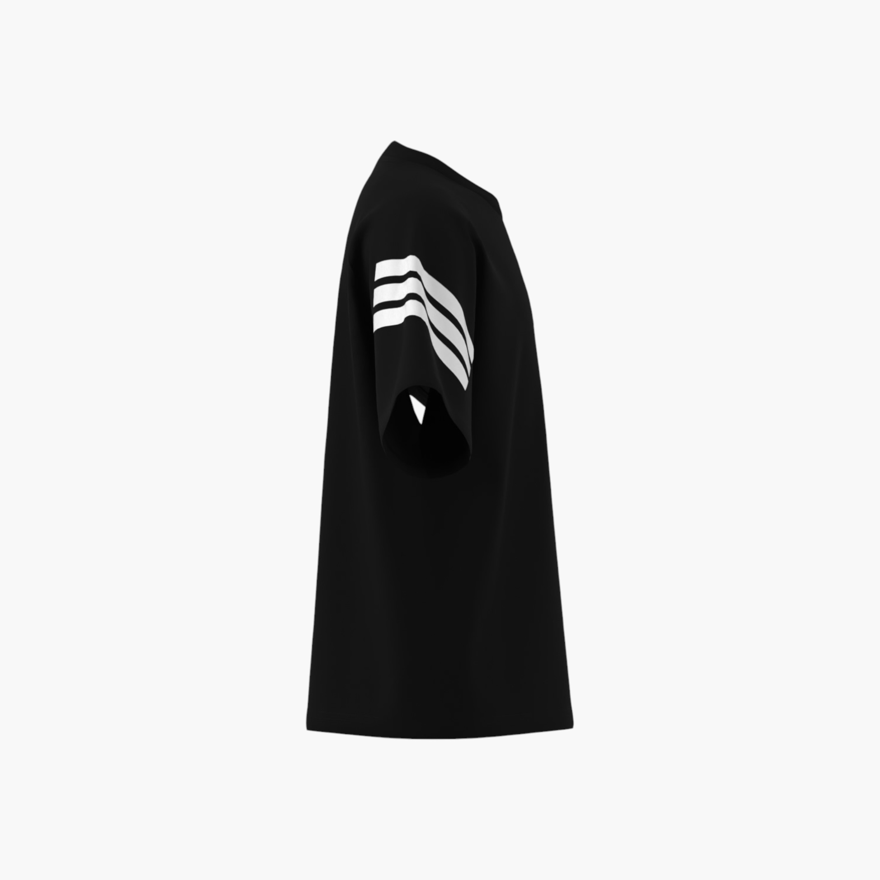 adidas Logo Print Crew Neck T-shirt with Short Sleeves-boys-clothing-sportswear-tops-image-4