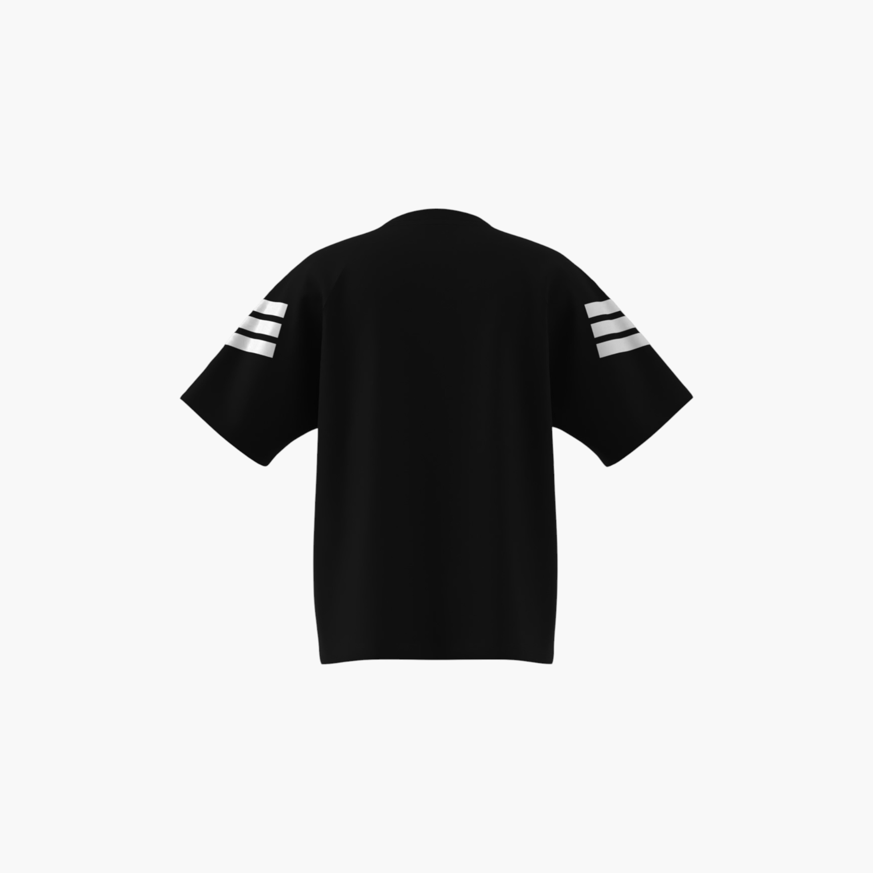 adidas Logo Print Crew Neck T-shirt with Short Sleeves-boys-clothing-sportswear-tops-image-6