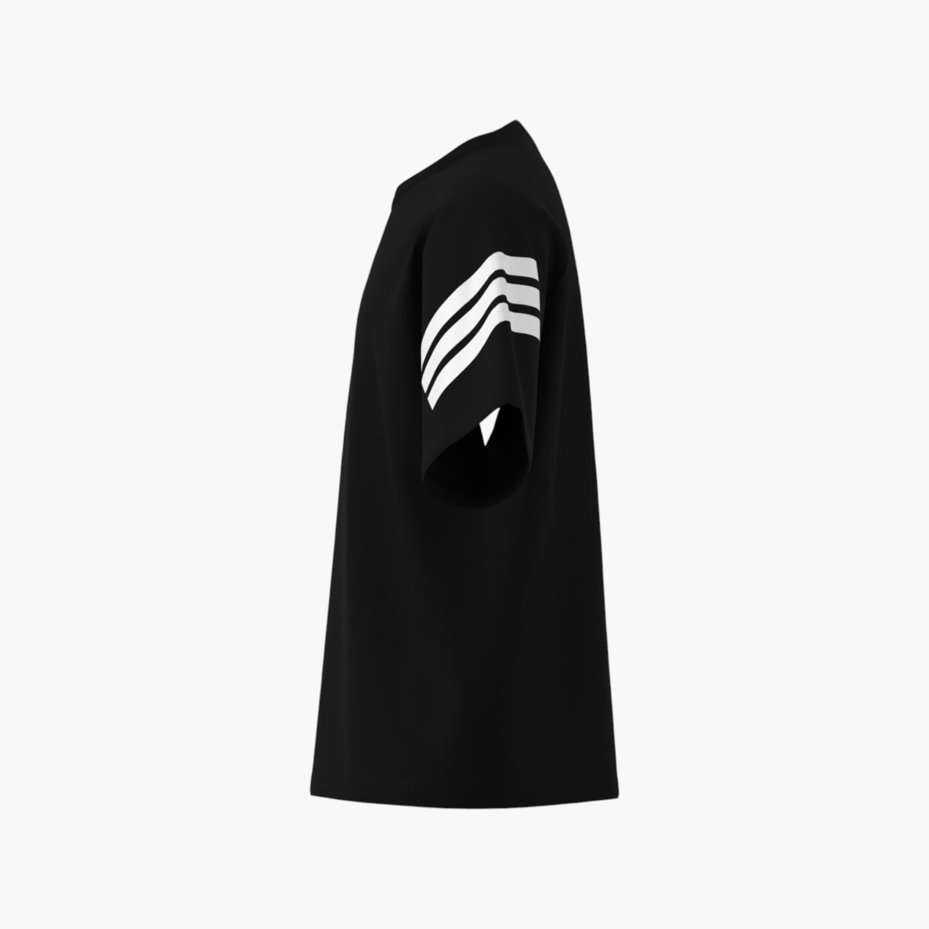 adidas Logo Print Crew Neck T-shirt with Short Sleeves-boys-clothing-sportswear-tops-image-8