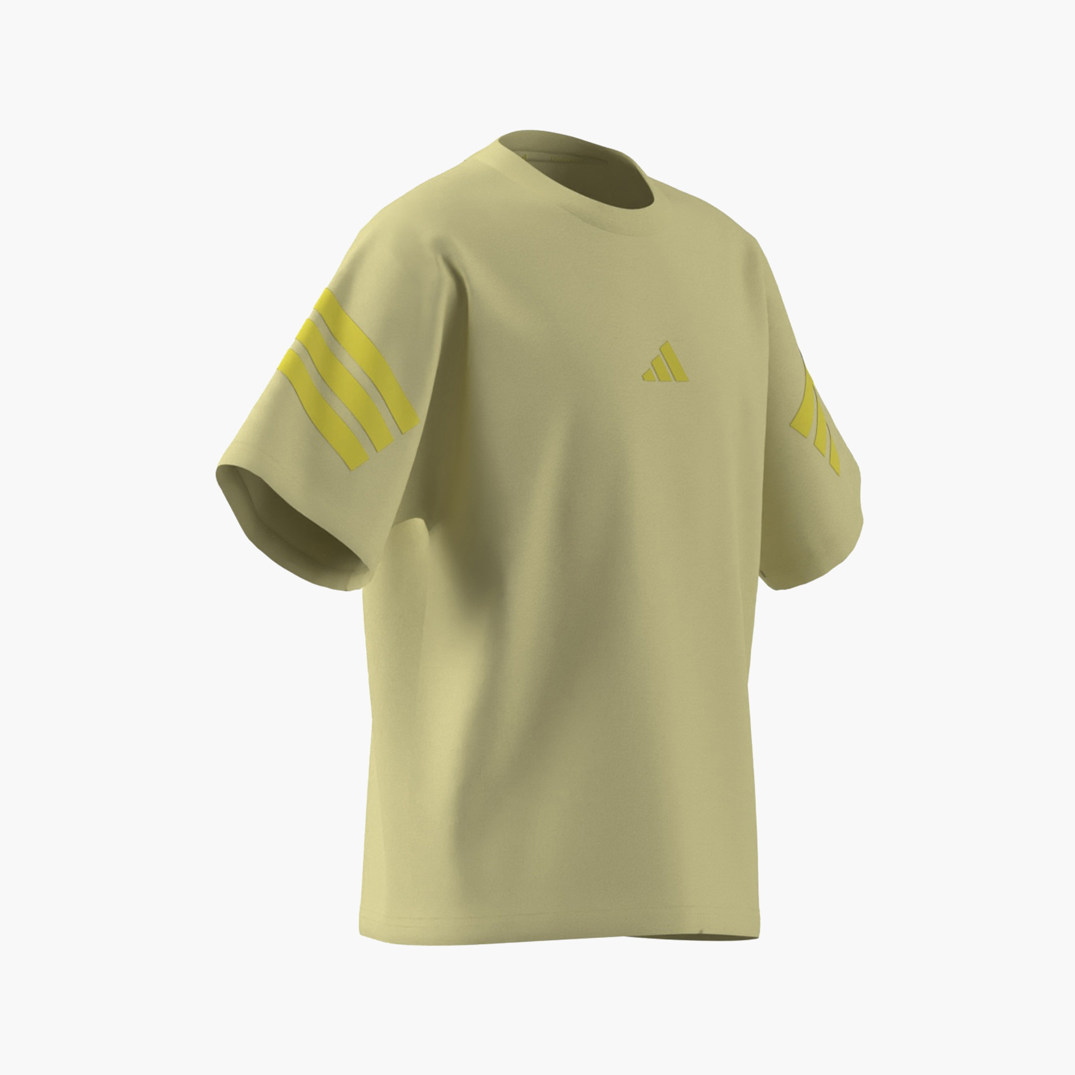 adidas Logo Detail Crew Neck T-shirt with Short Sleeves-sports-boys-clothing-tops-image-2
