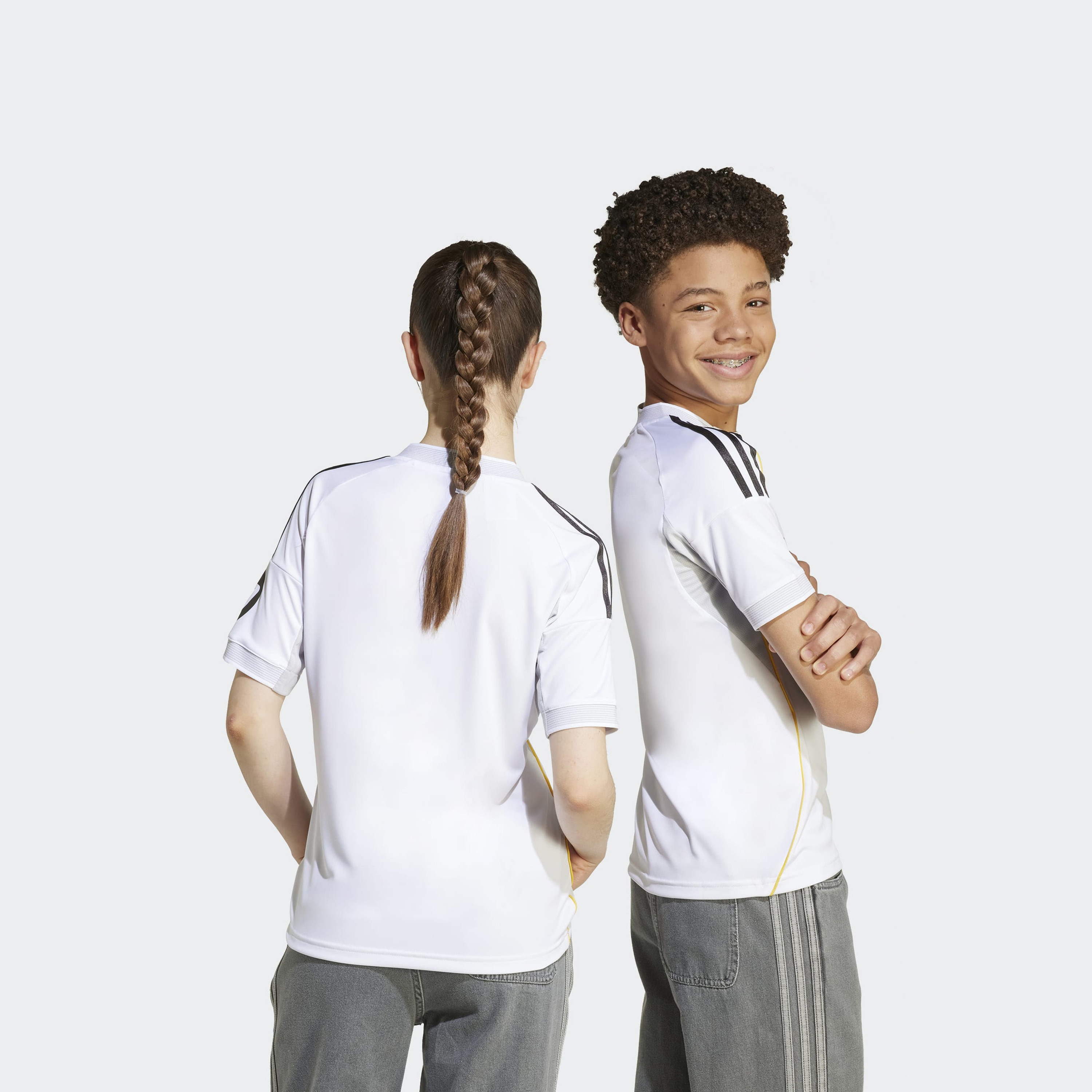 adidas Kids Real Madrid 25/26 Home Short Sleeve Jersey-boys-clothing-sportswear-tops-image-7