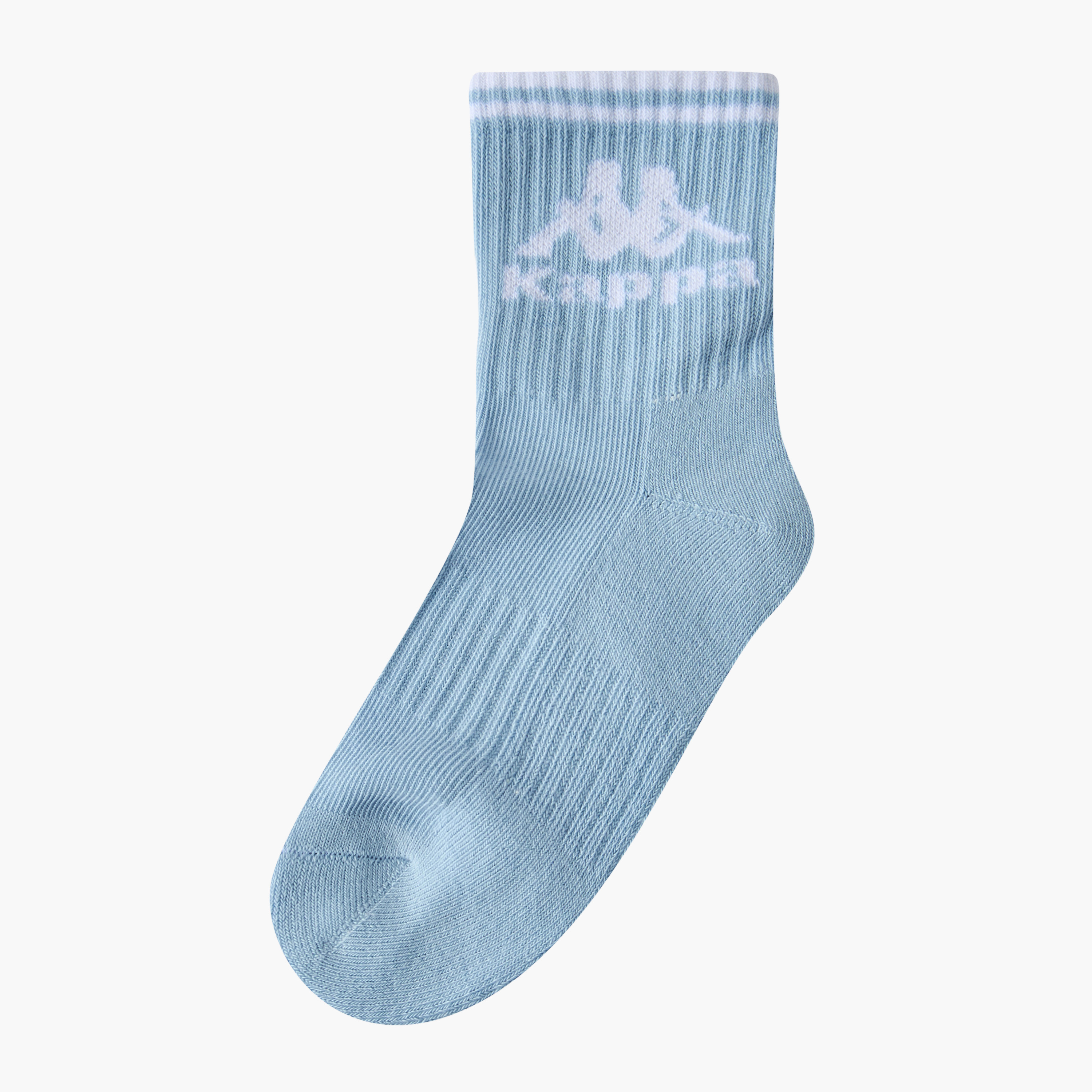 Pack of 5 Kappa Girls Crew Length Sports Socks-girls-accessories-socks-image-6