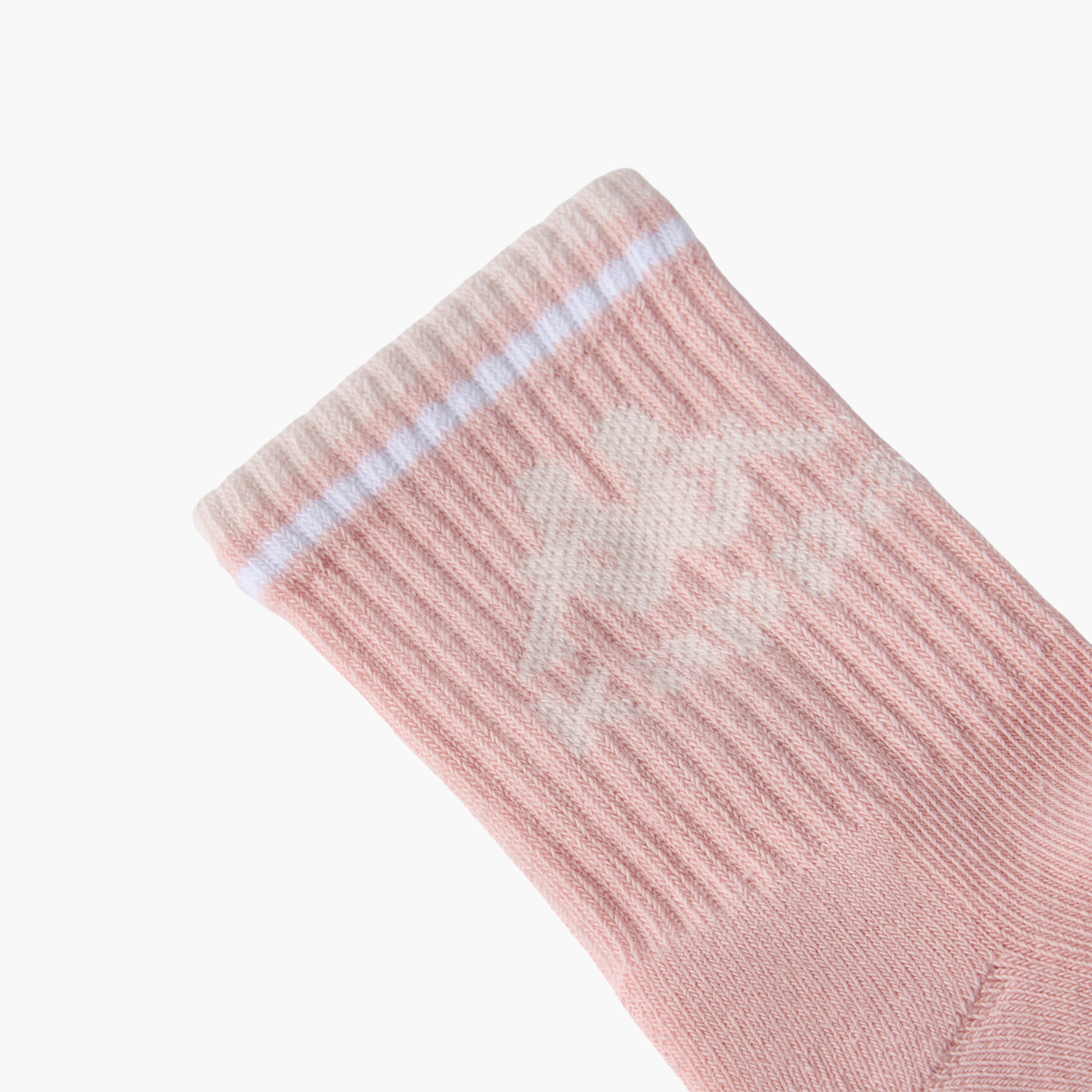 Pack of 5 Kappa Girls Crew Length Sports Socks with Logo Print-girls-accessories-socks-image-8