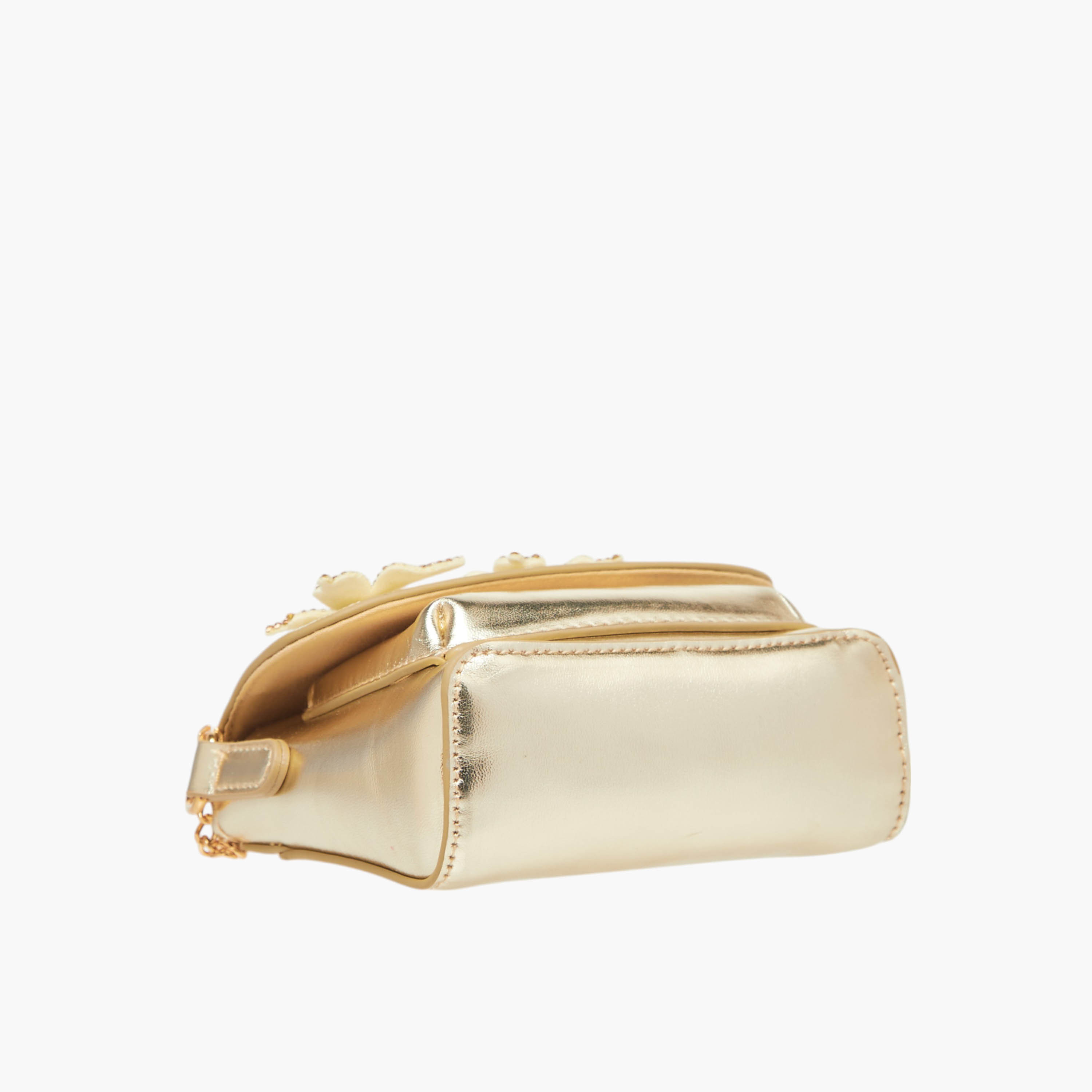 شنطة كروس بودي بحزام سلسلة وزر إغلاق وزينة فراشة من فلورا بيلا-girls-accessories-bags-image-5
