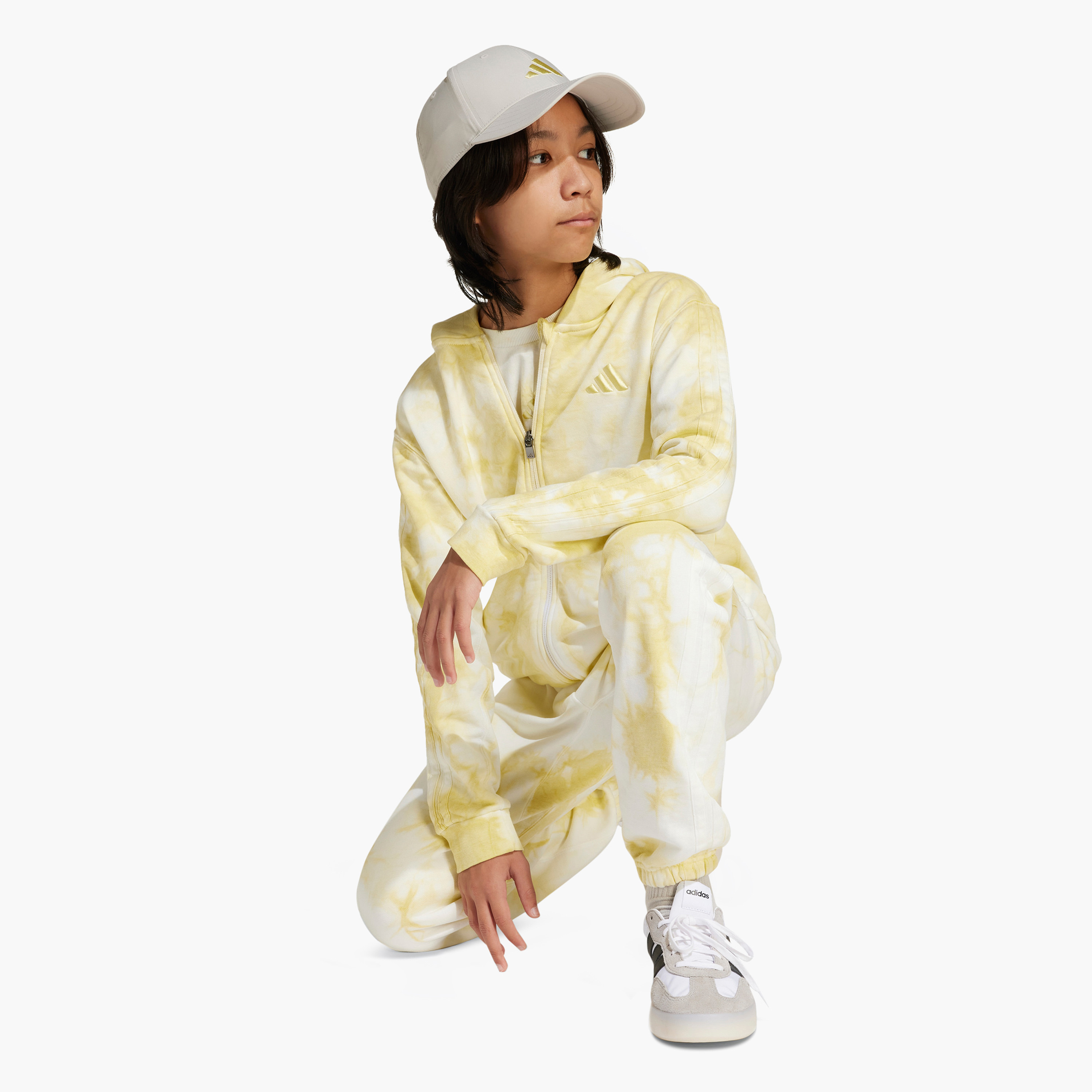 كاب بتطريز شعار وحزام بإبزيم من أديداس-boys-accessories-caps-image-2