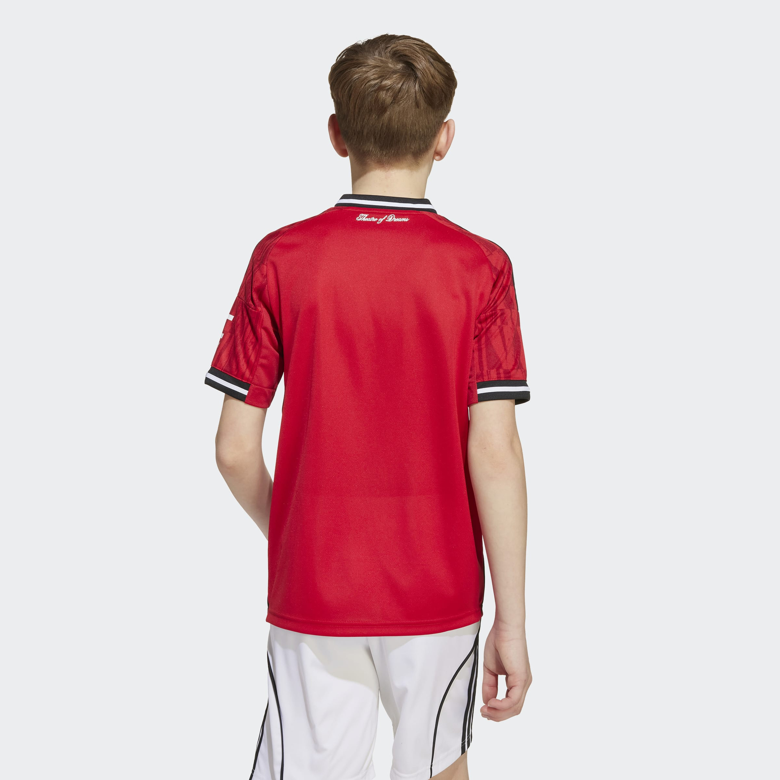 اديداس - قميص مانشستر يونايتد قصير الأكمام للأطفال-sports-boys-clothing-tops-image-4