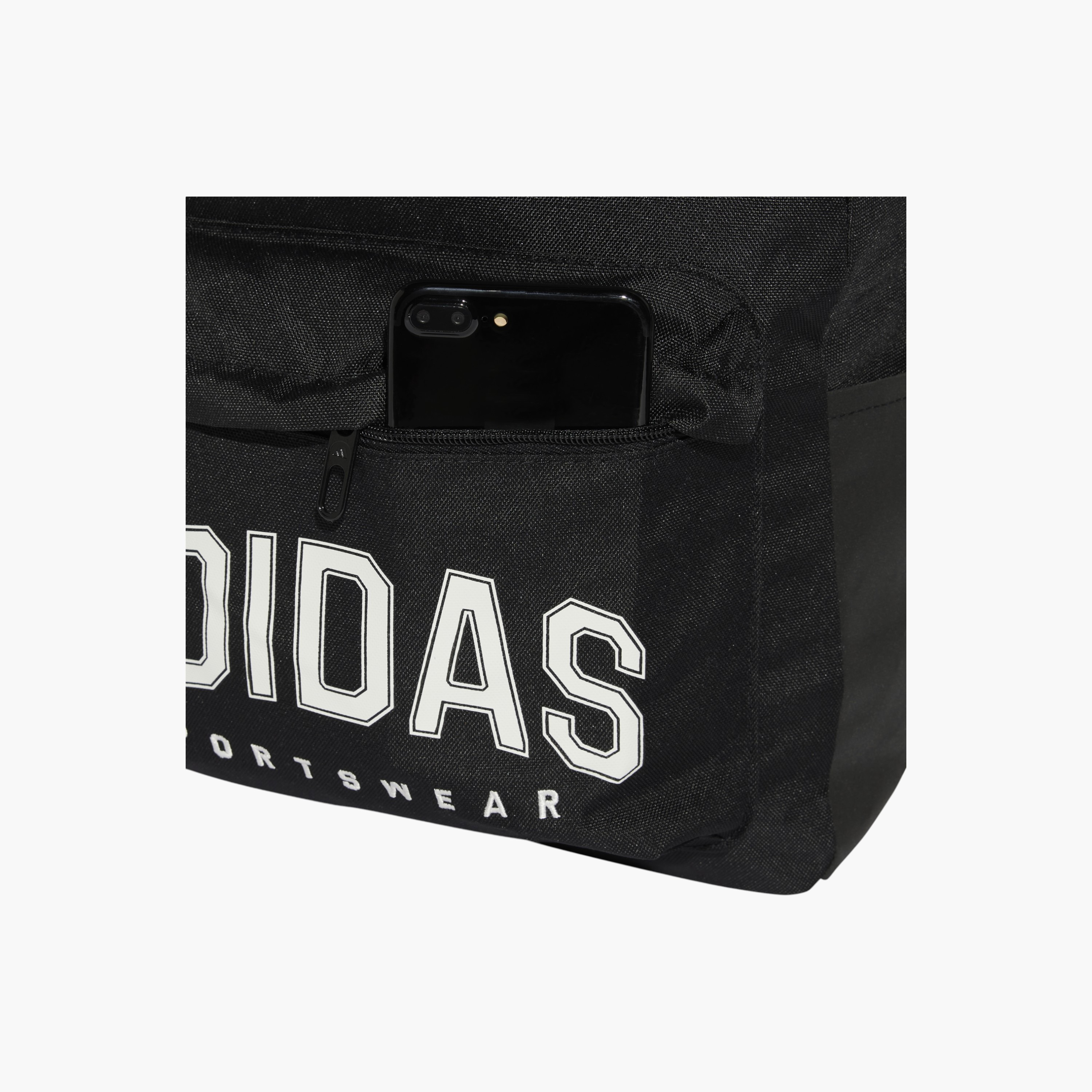 adidas Logo Print School Backpack with Adjustable Straps and Zip Closure-school-bagsandbackpacks-backpacks-image-4