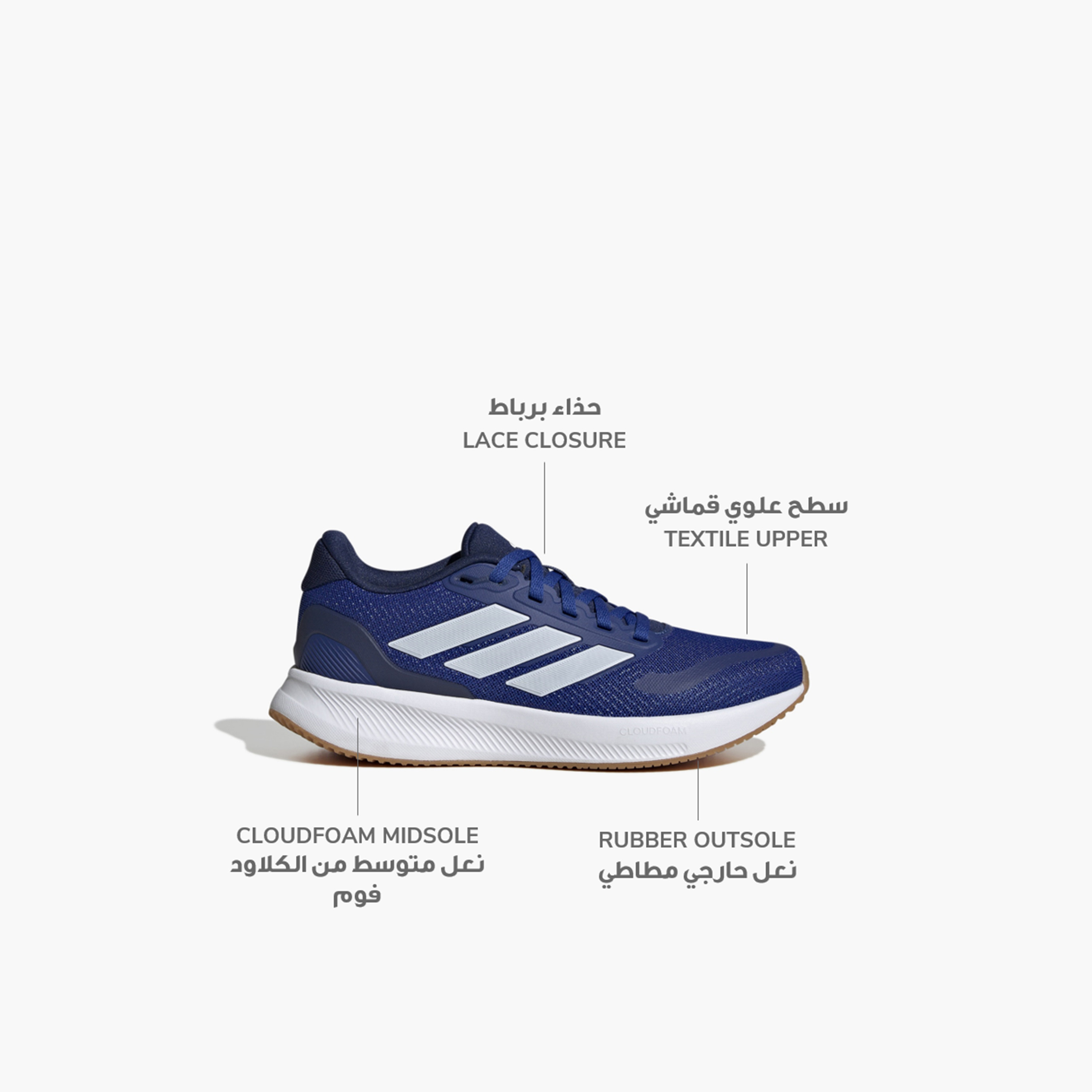 adidas Boy's Runfalcon 5 Shoes JP5139 | OE-sports-boys-shoes-image-2