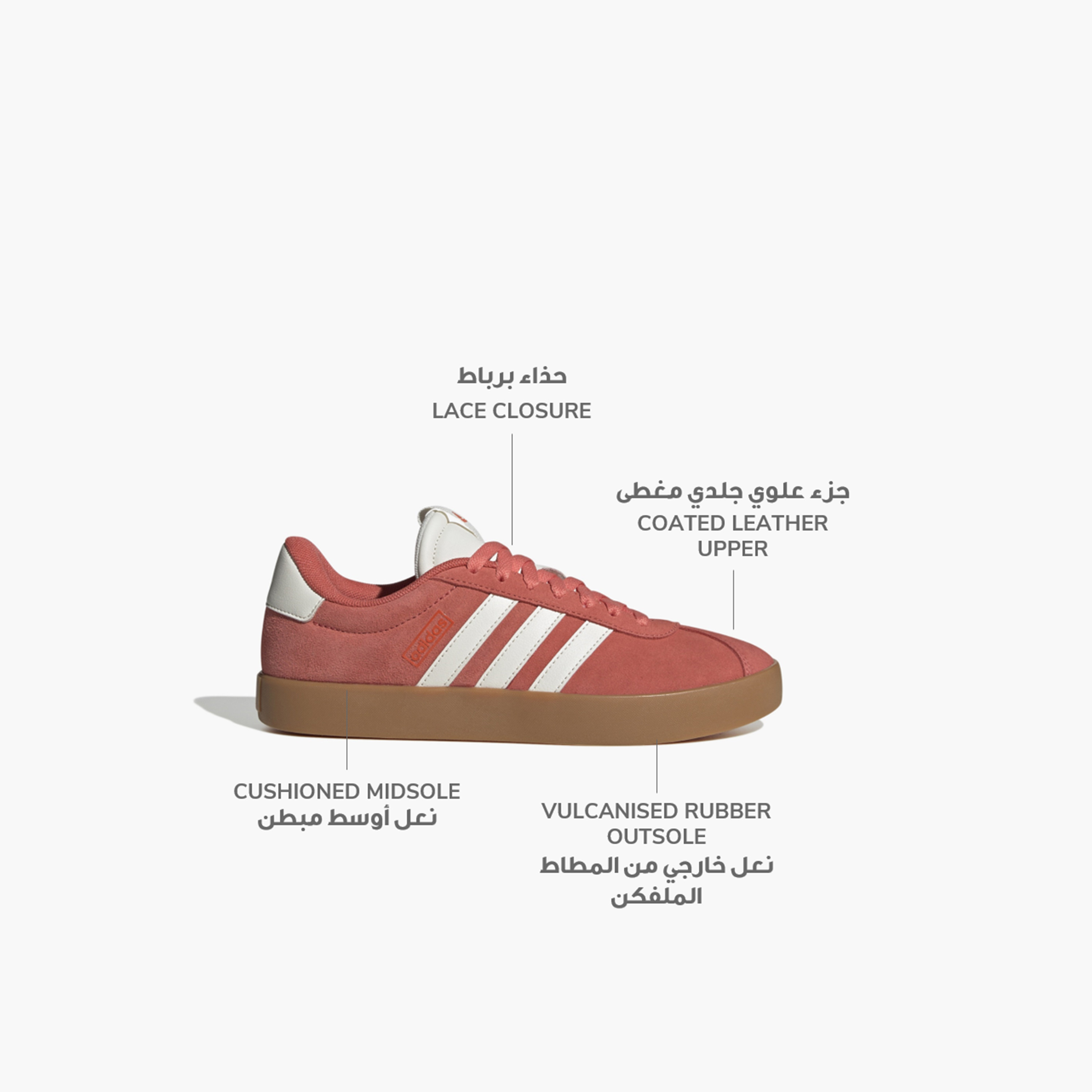adidas Women's Vl Court 3.0 Shoes JP5327 | OE-sports-women-shoes-image-2