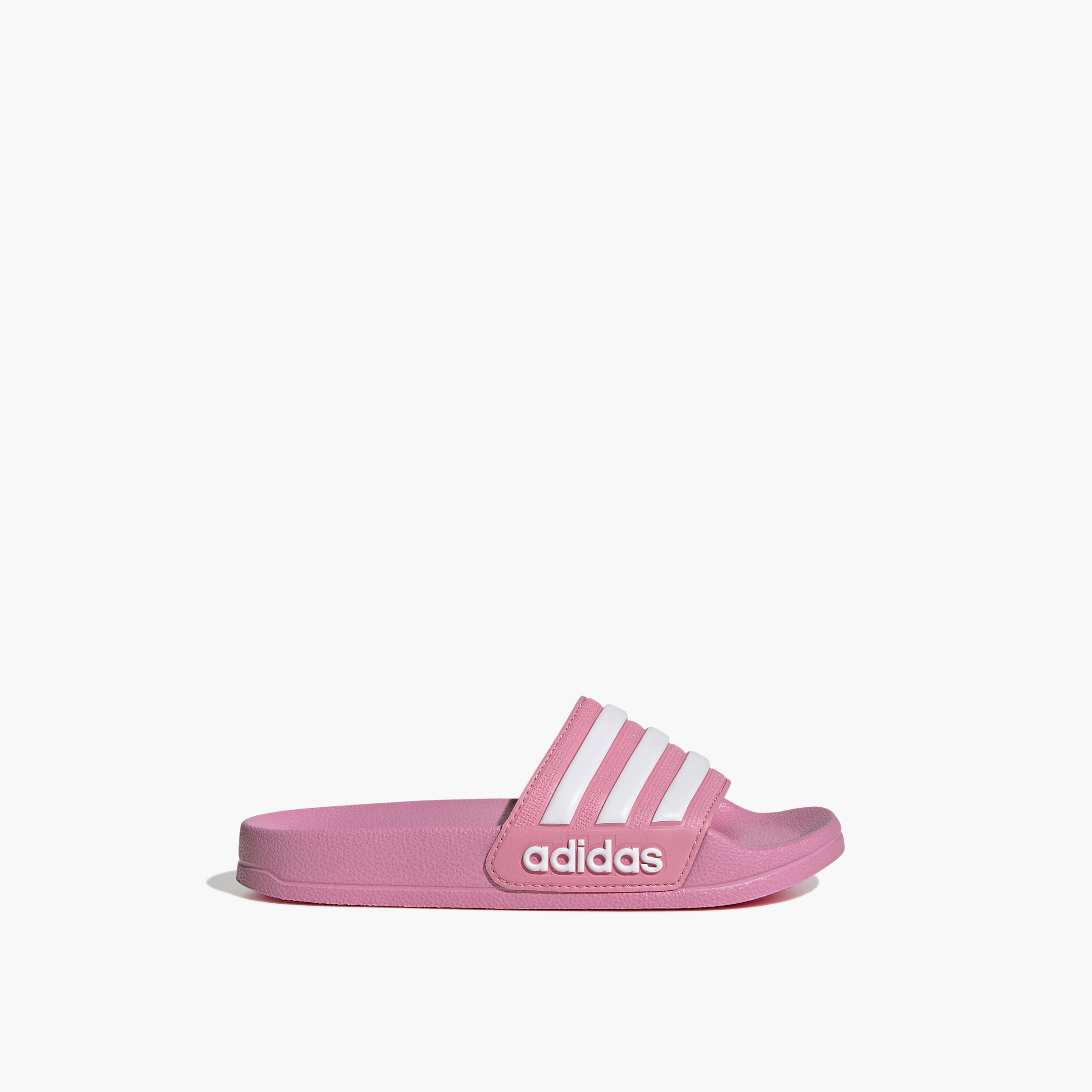 Adidas Kids Adilette Shower Slides | OE-girls-shoes-flipflopsandslides-image-2