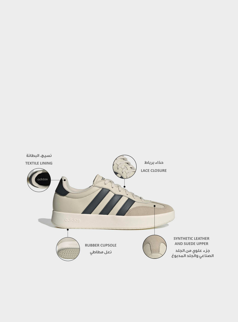 Adidas Men Barreda Panelled Lace-Up Ankle Sneakers-men-shoes-sneakers-image-2