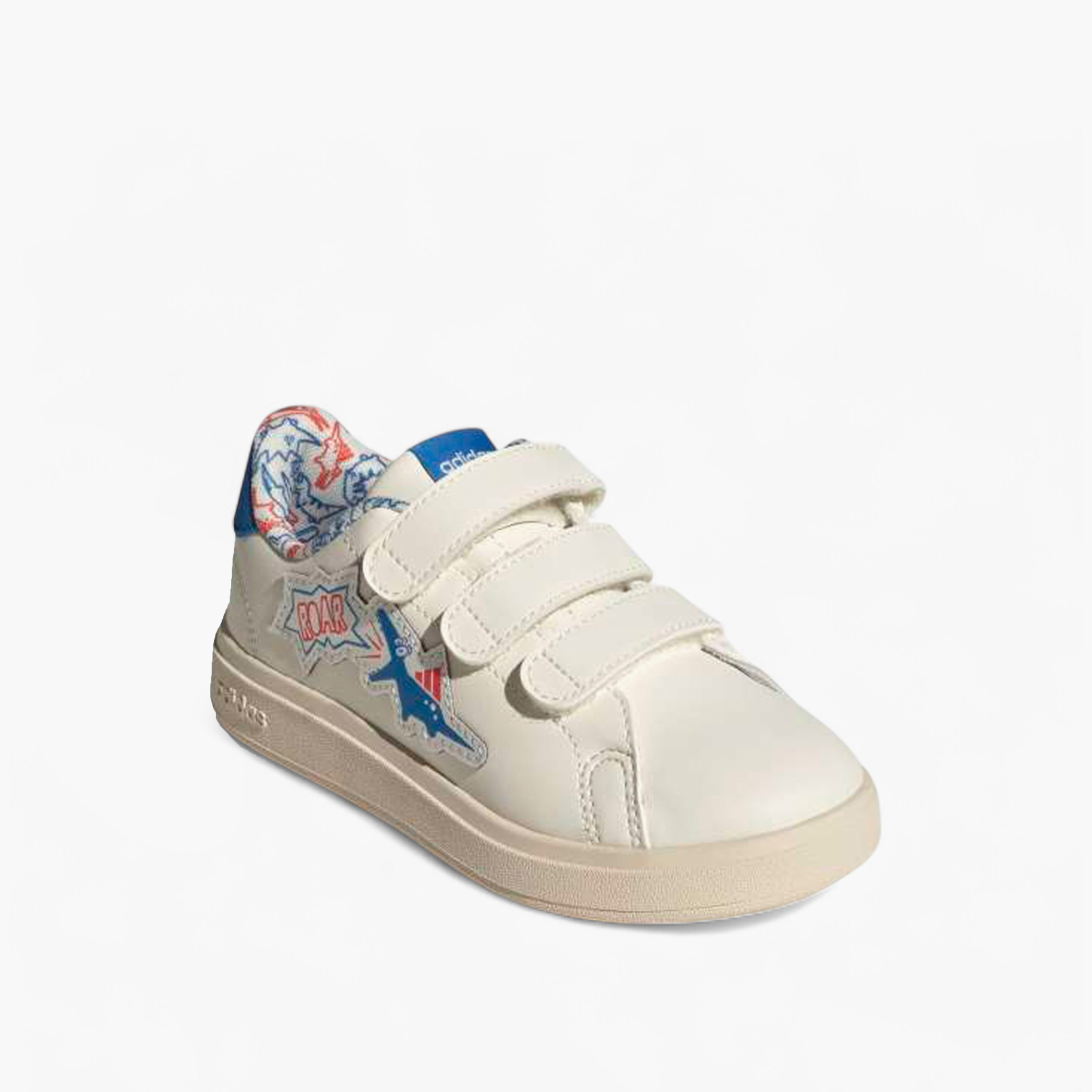 adidas Kids' ADVANTAGE DINO CF C Sneakers with Hook and Loop Closure - JP6162-boys-shoes-sneakers-image-1