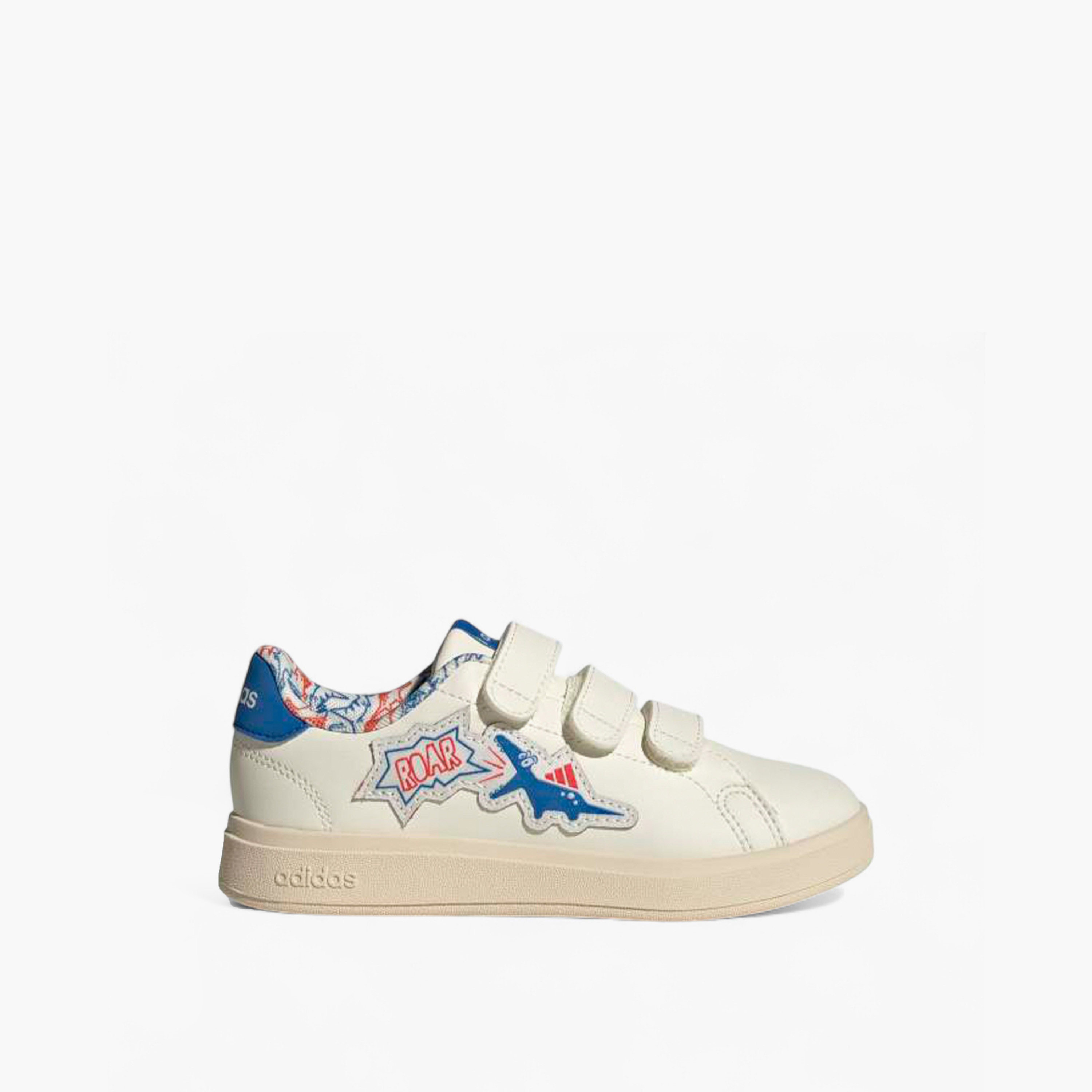 adidas Kids' ADVANTAGE DINO CF C Sneakers with Hook and Loop Closure - JP6162-boys-shoes-sneakers-image-2