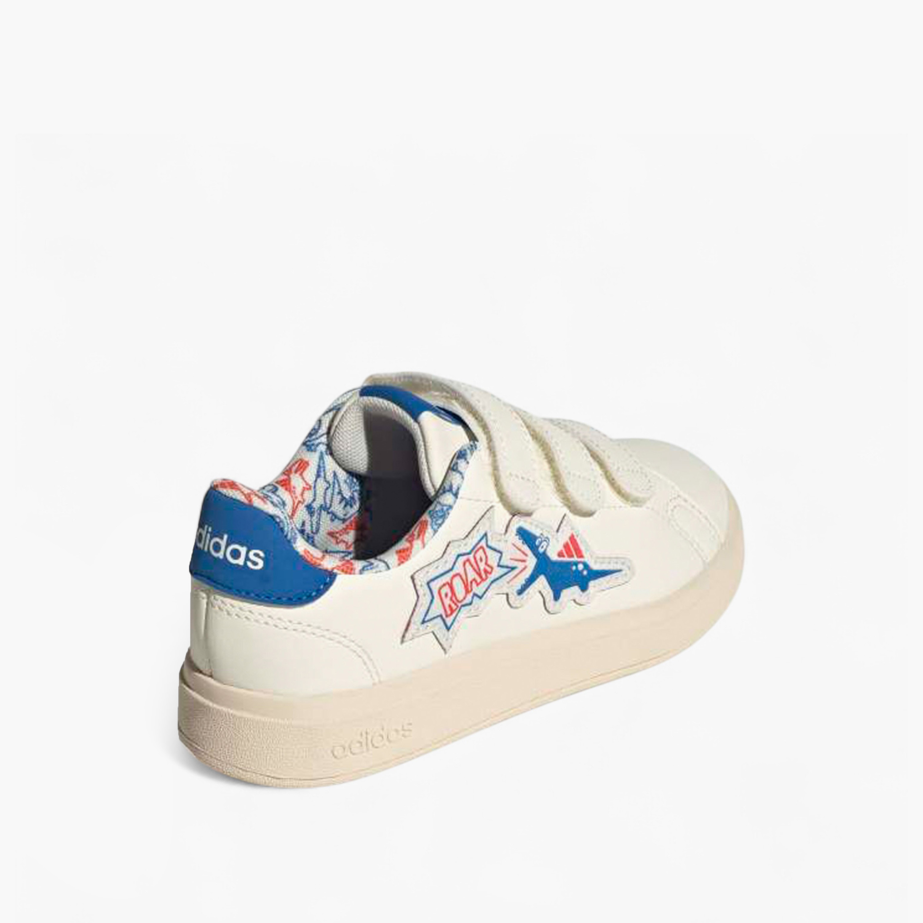 adidas Kids' ADVANTAGE DINO CF C Sneakers with Hook and Loop Closure - JP6162-boys-shoes-sneakers-image-4