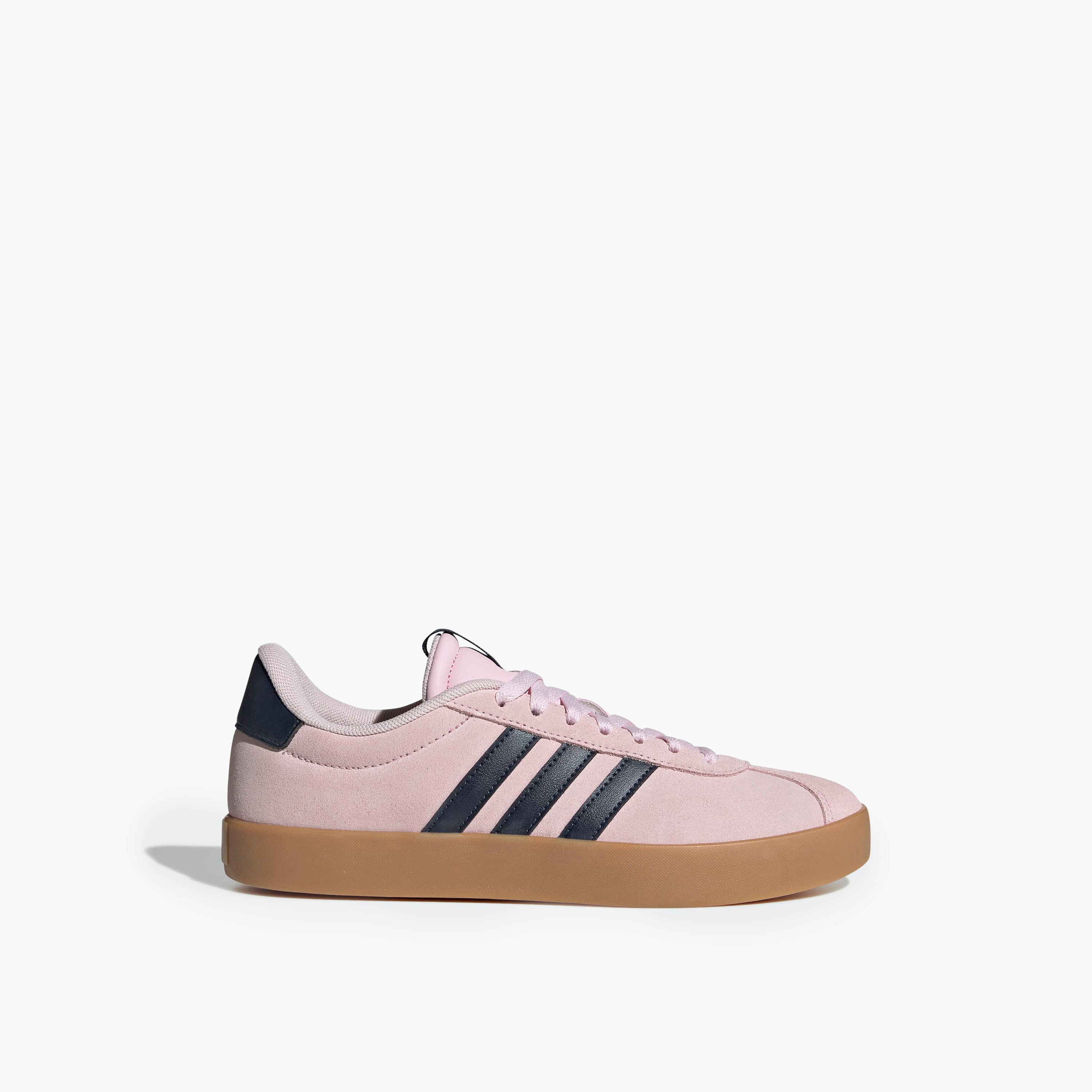 Adidas Women VL COURT 3.0 Panelled Lace-Up Sneakers-women-shoes-sneakers-image-2