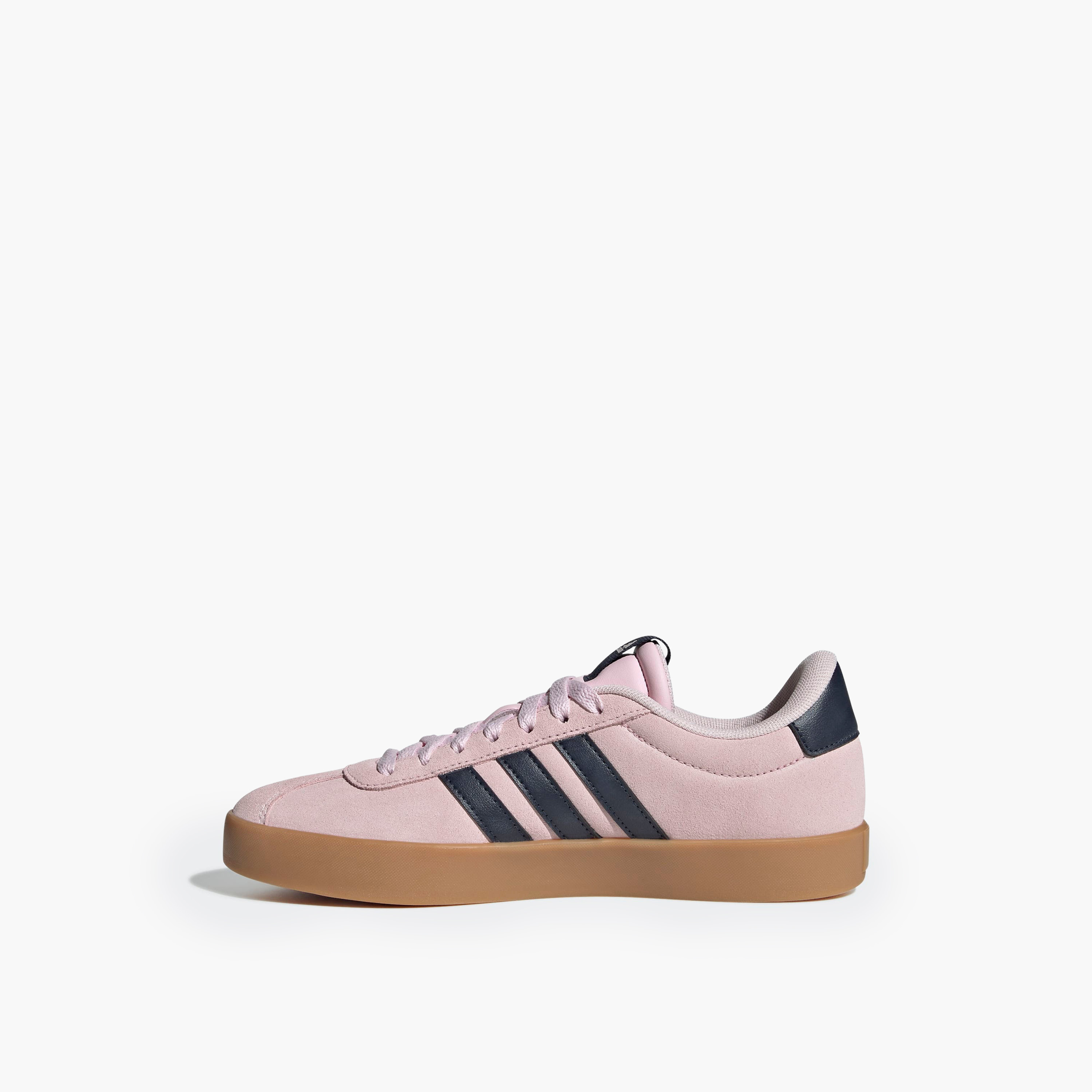 Adidas Women VL COURT 3.0 Panelled Lace-Up Sneakers-women-shoes-sneakers-image-5