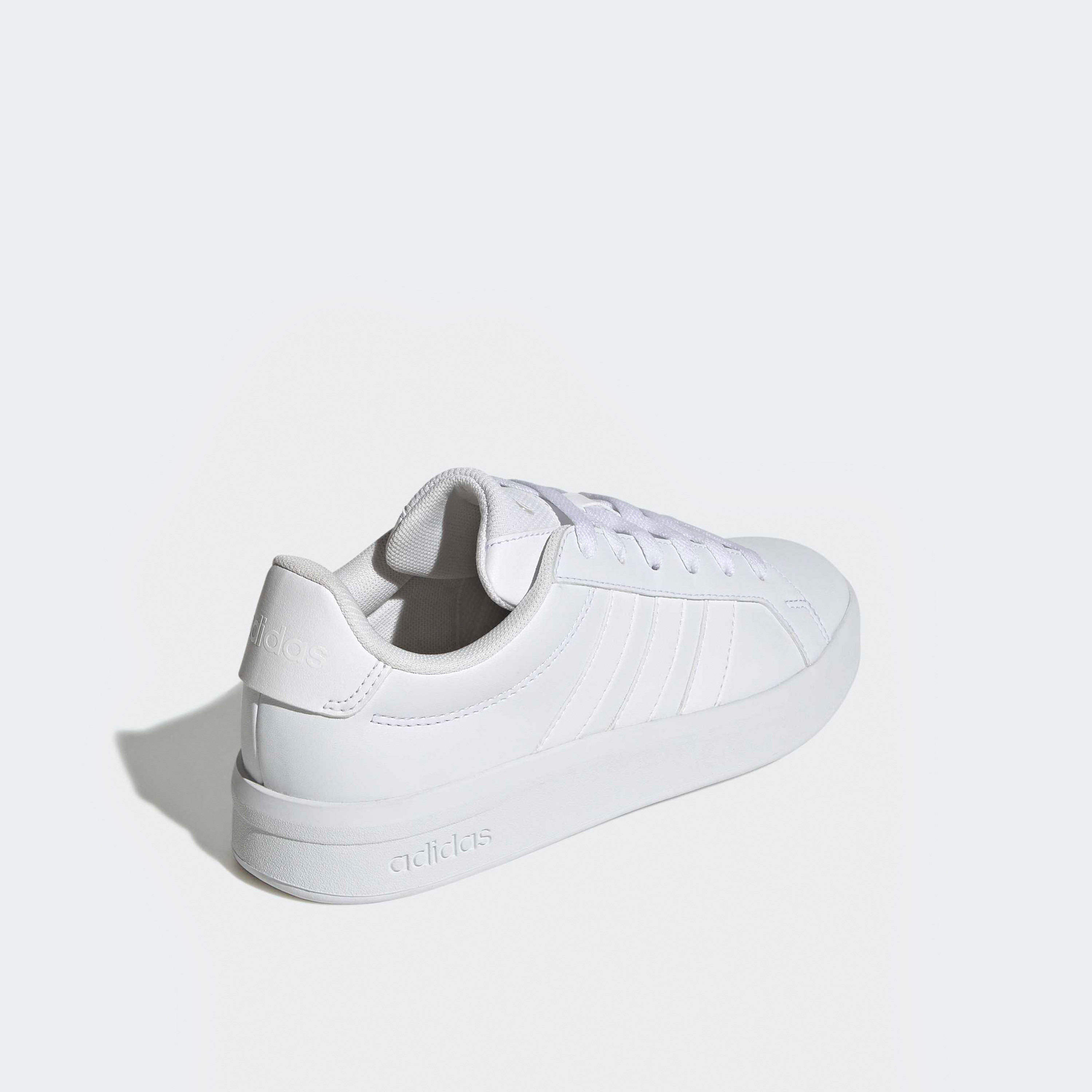 Adidas Grand Court 3.0 Lace-Up Sneakers-girls-shoes-sneakers-image-5