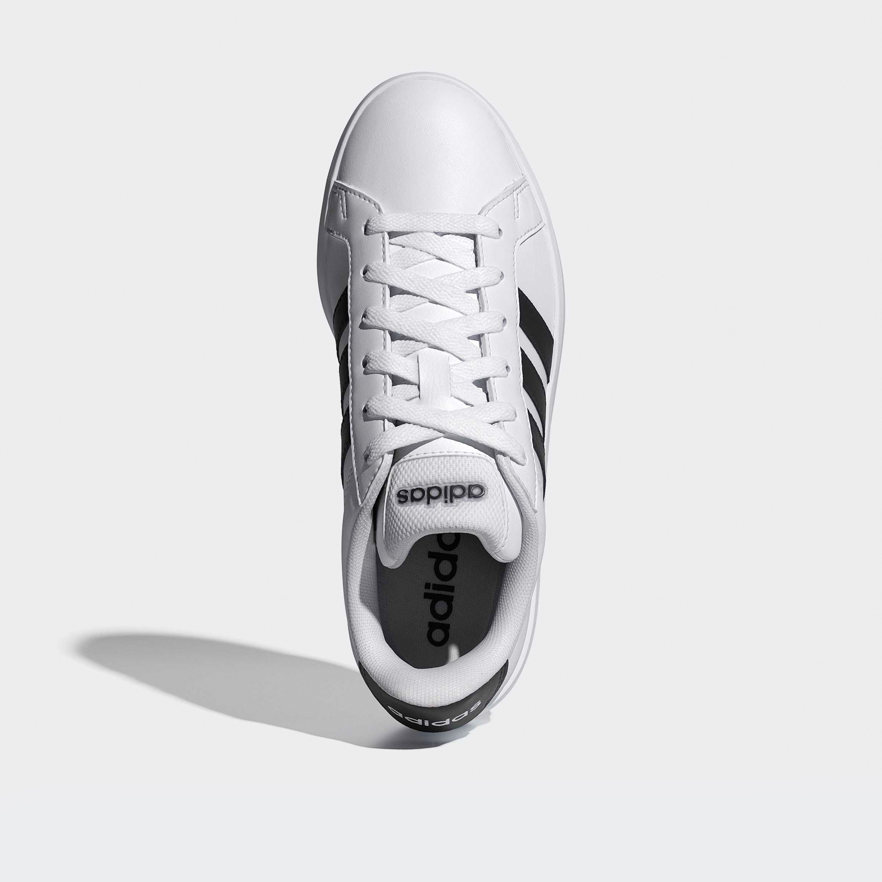 Adidas Kids Grand Court 3.0 Lace-Up Sneakers-girls-shoes-sneakers-image-4