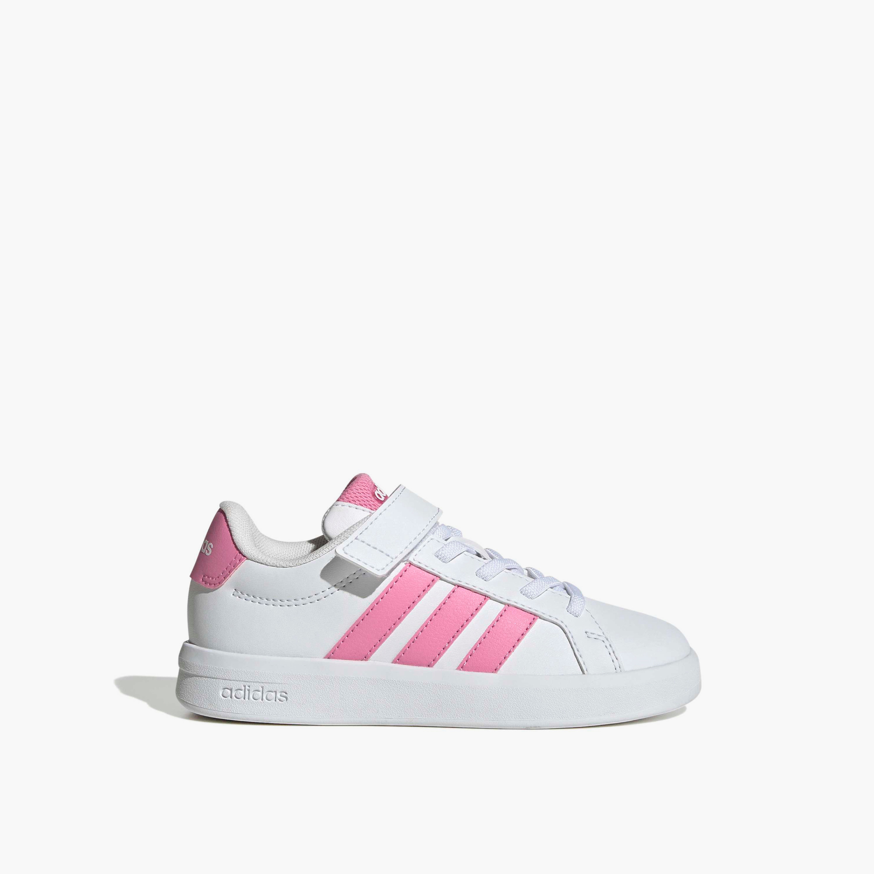 حذاء سنيكرز بشريط لاصق للجنسيت من أديداس-sports-girls-shoes-image-6