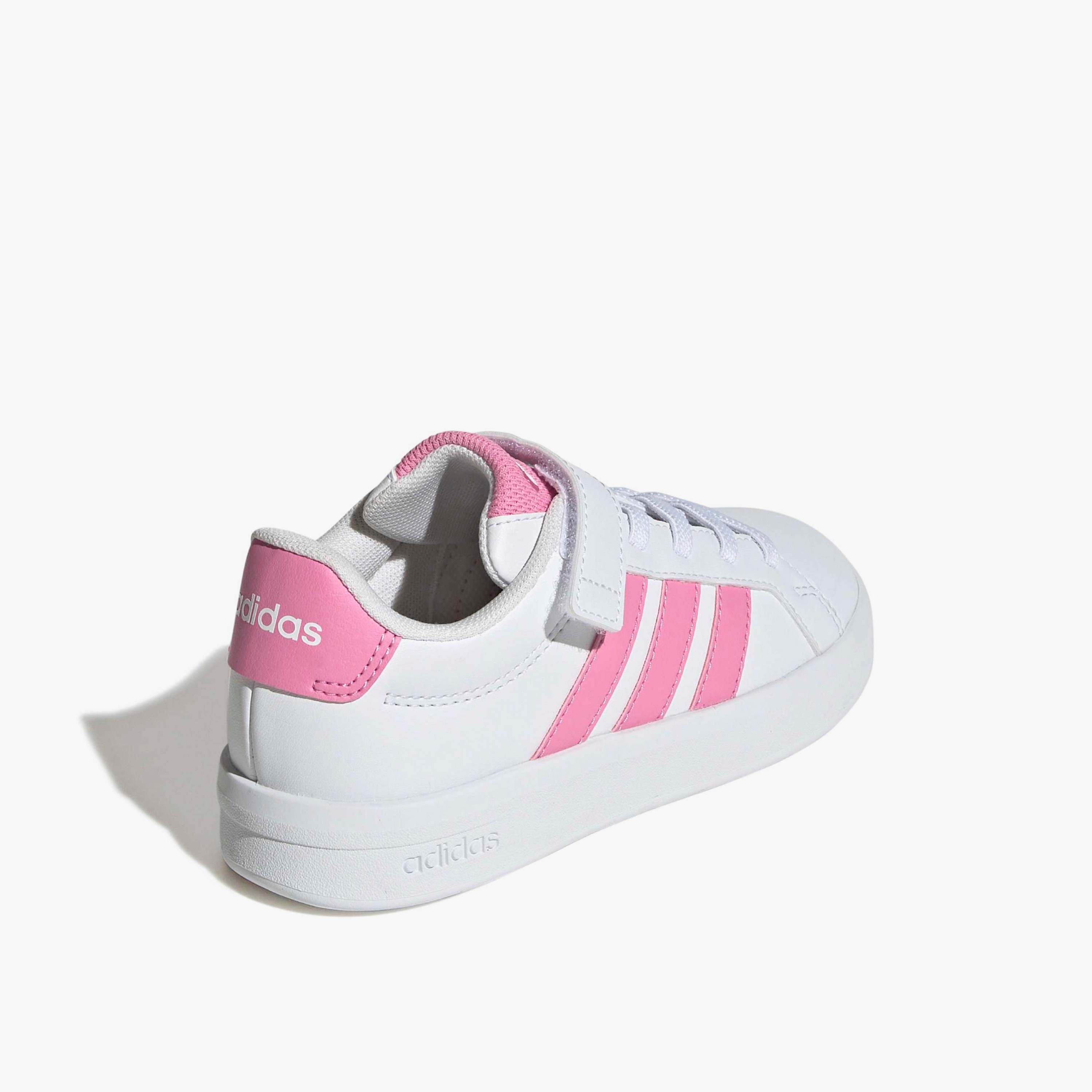 حذاء سنيكرز بشريط لاصق للجنسيت من أديداس-sports-girls-shoes-image-3