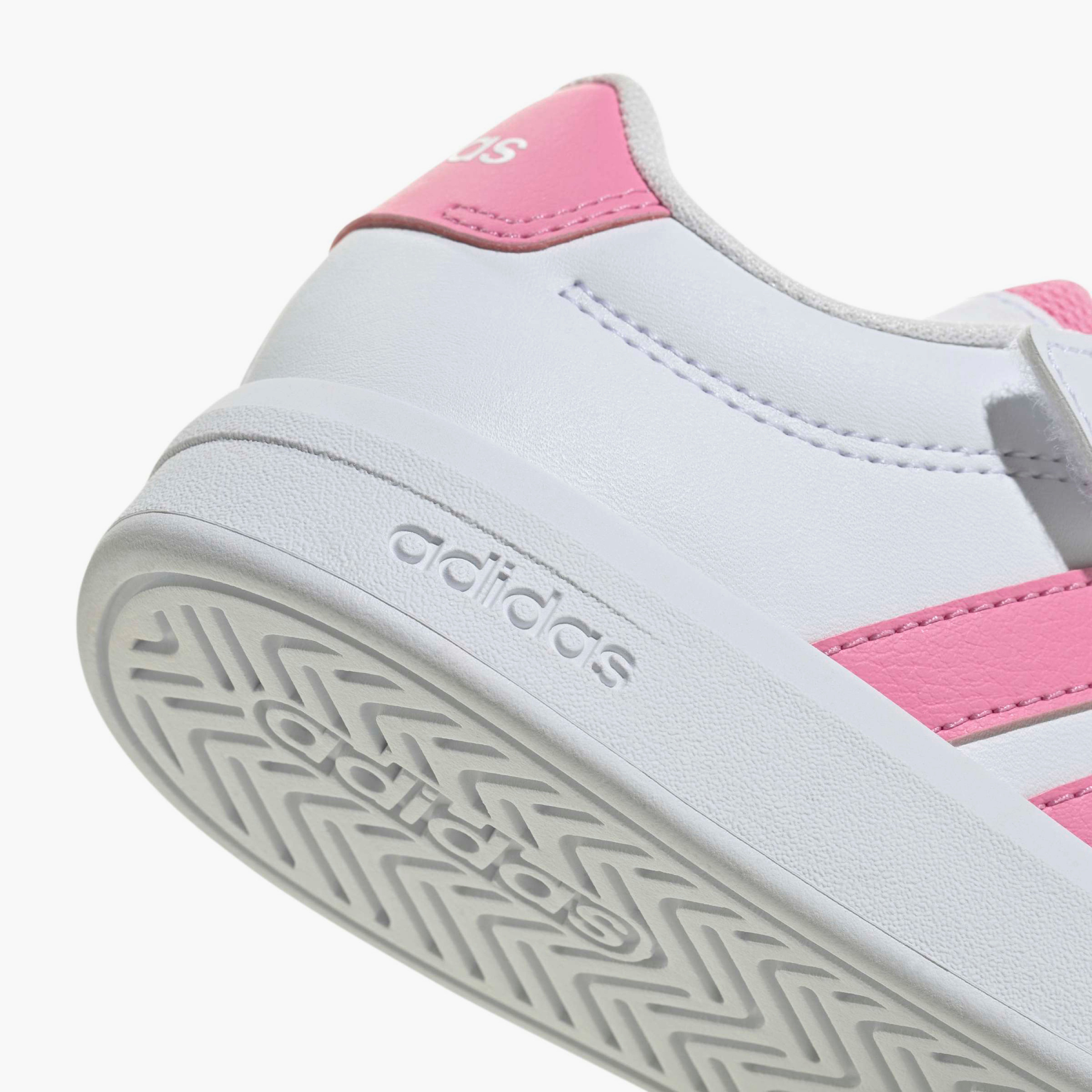 حذاء سنيكرز بشريط لاصق للجنسيت من أديداس-sports-girls-shoes-image-2