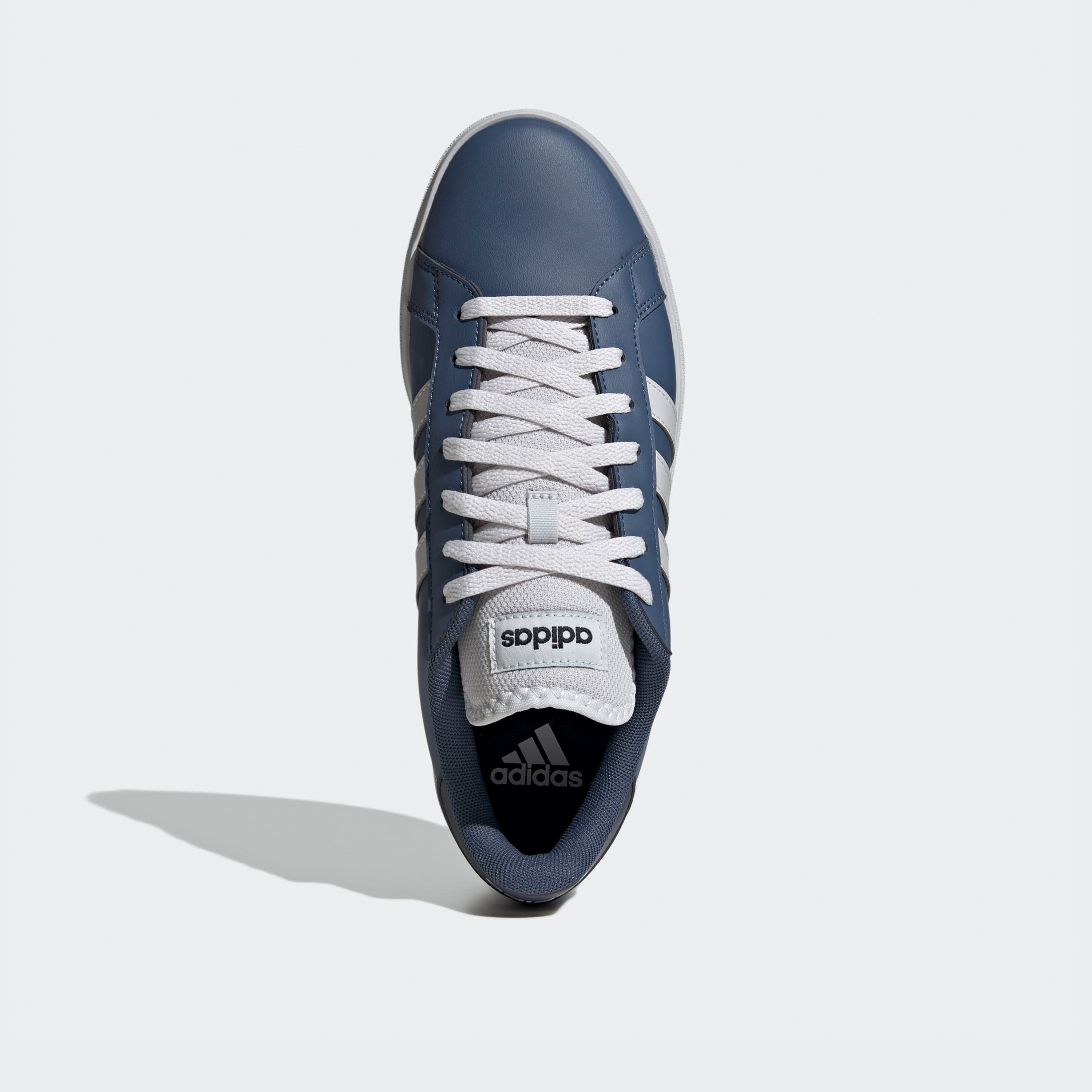 أديداس - حذاء رياضي جراند كورت بيس 2.0 برباط وكاحل منخفض للرجال JQ0526 | OE-sports-men-shoes-image-4
