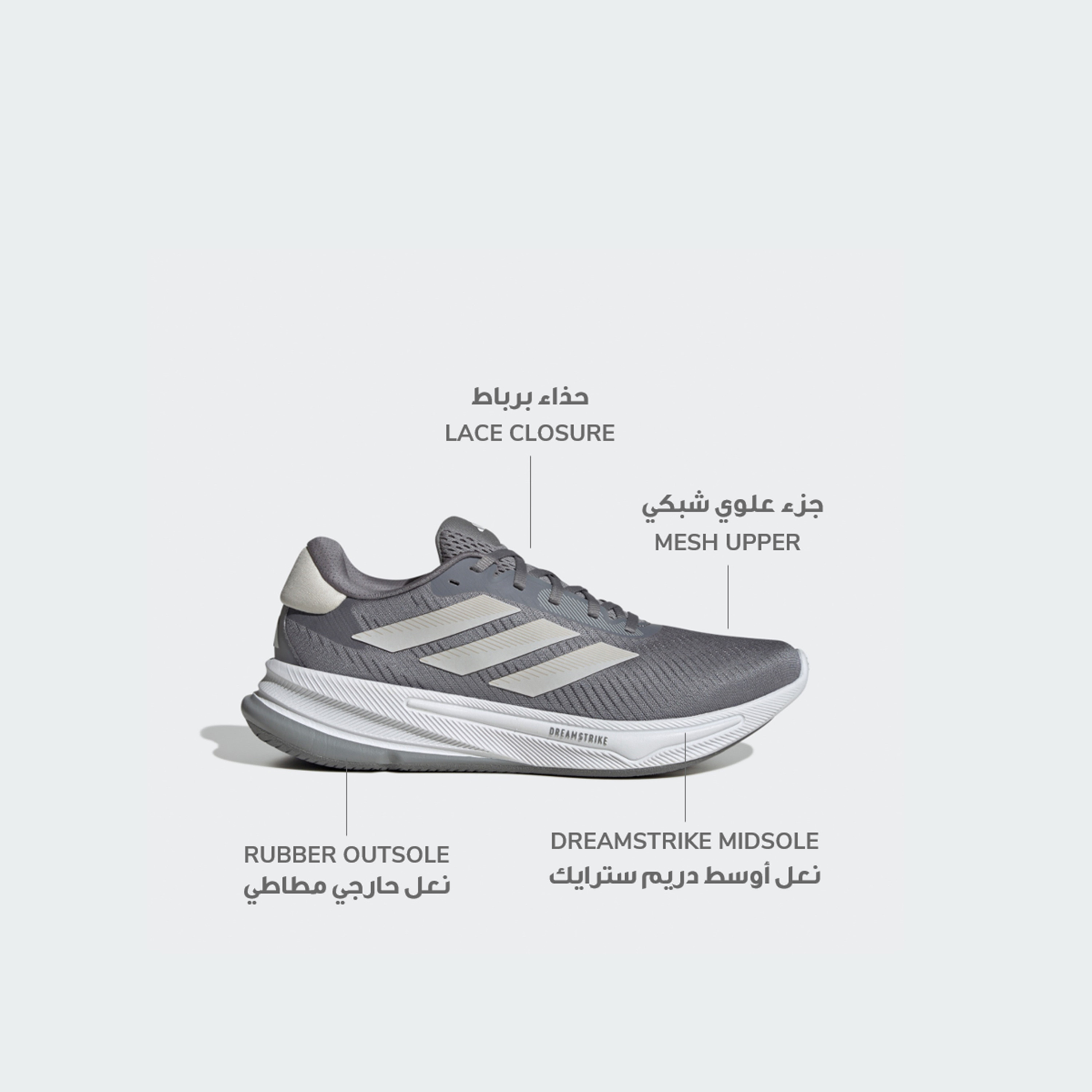 أديداس - حذاء الجري سوبرنوفا إيز برباط للرجال JQ2513 | OE-sports-men-shoes-image-2