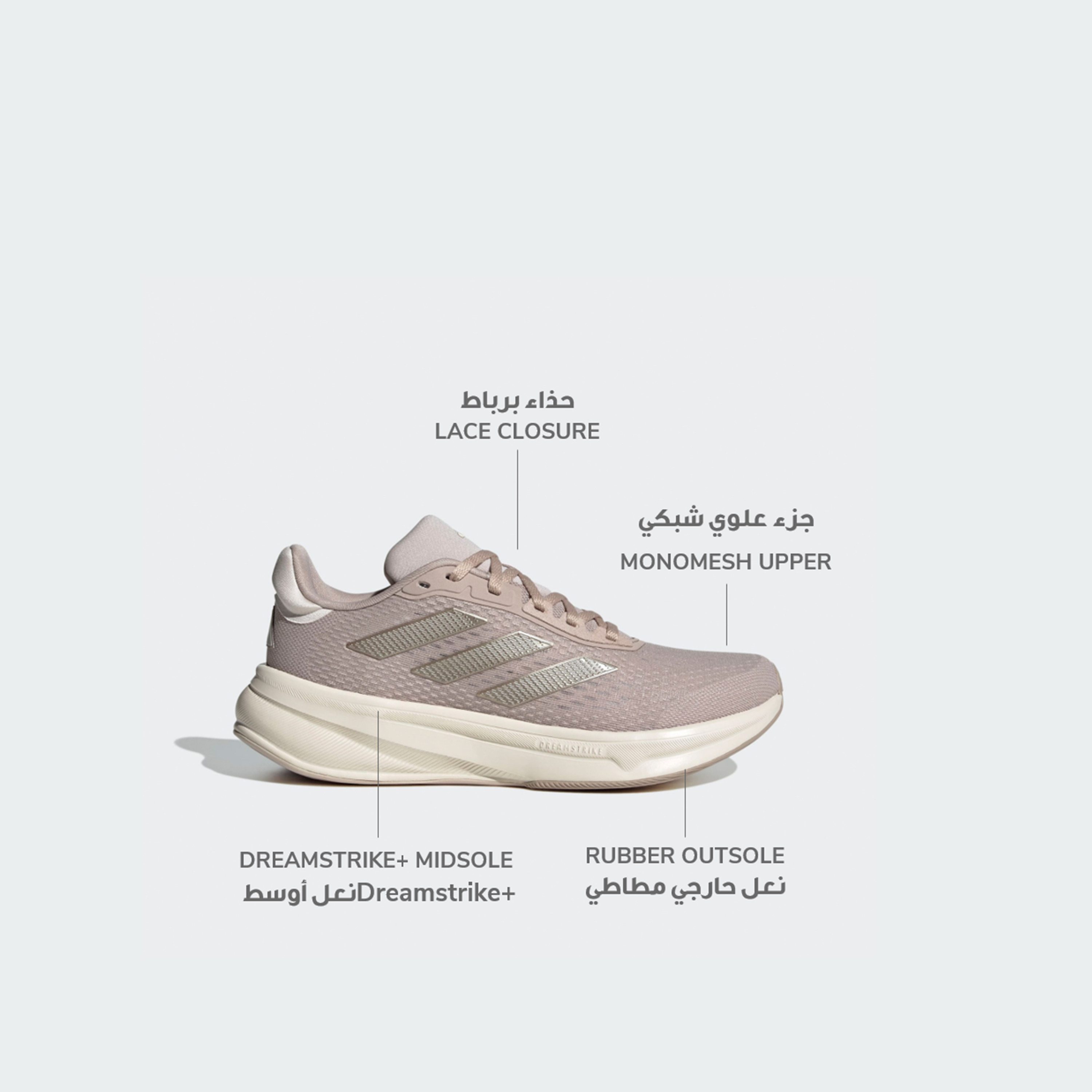 أديداس - حذاء الجري النسائي برباط ريسبونس سوبر JQ2520 | OE-sports-women-shoes-image-2