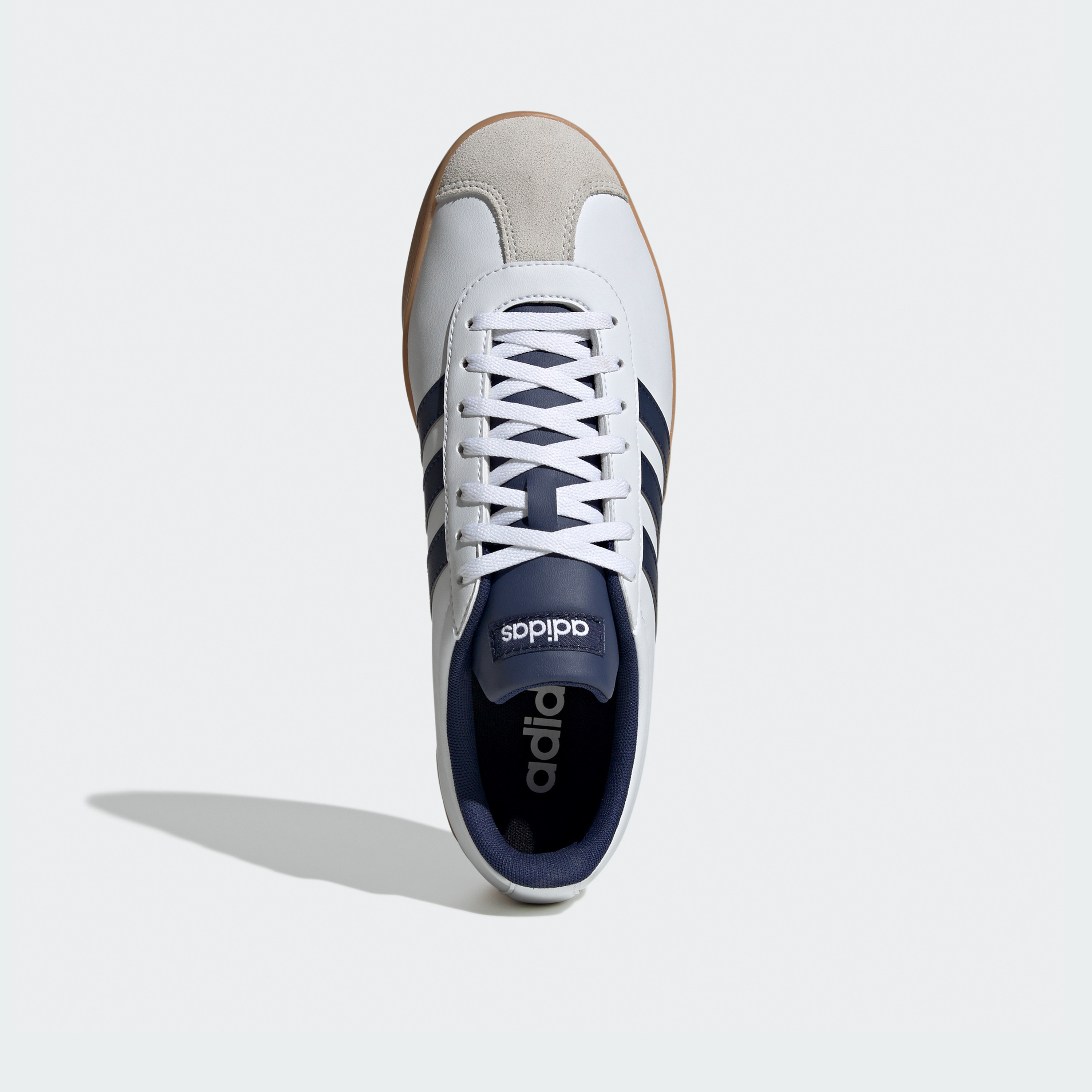 adidas Men's VL Court Base Lace-Up Low Ankle Sneakers | OE-sports-men-shoes-image-4