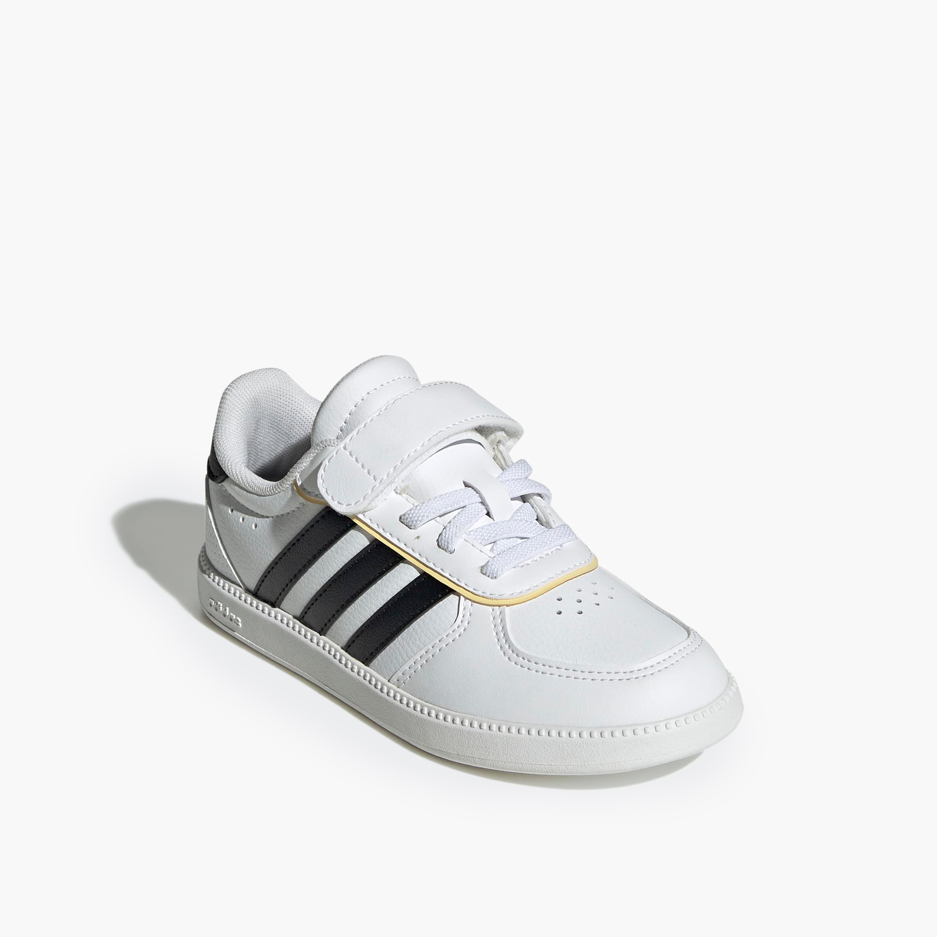 Adidas Boys BREAKNET SLEEK EL C Perforated Hook and Loop Sneakers-boys-shoes-sneakers-image-1