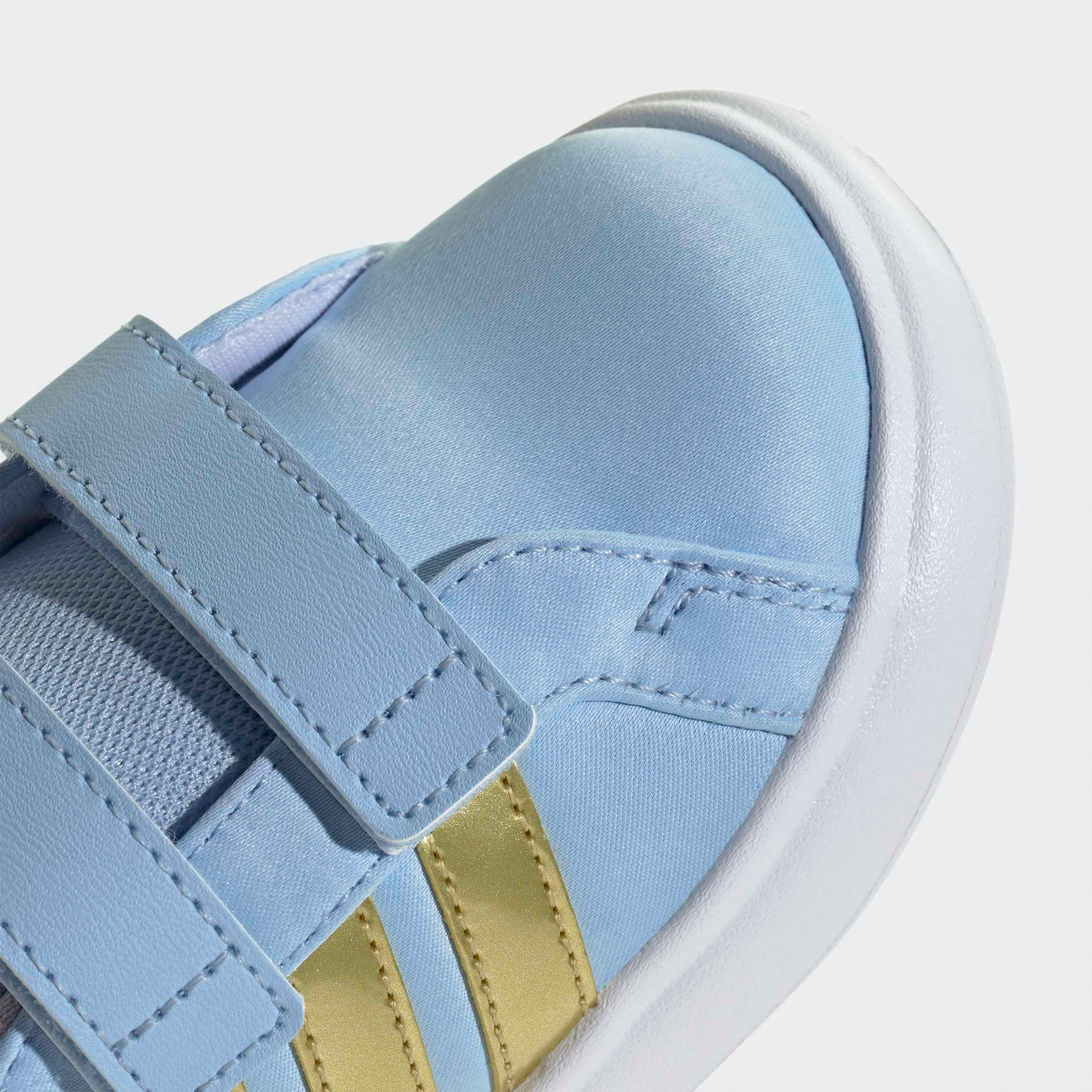 Adidas Grand Court Anna Sneakers with Hook & Loop Closure-baby-girls-shoes-closedshoes-image-7