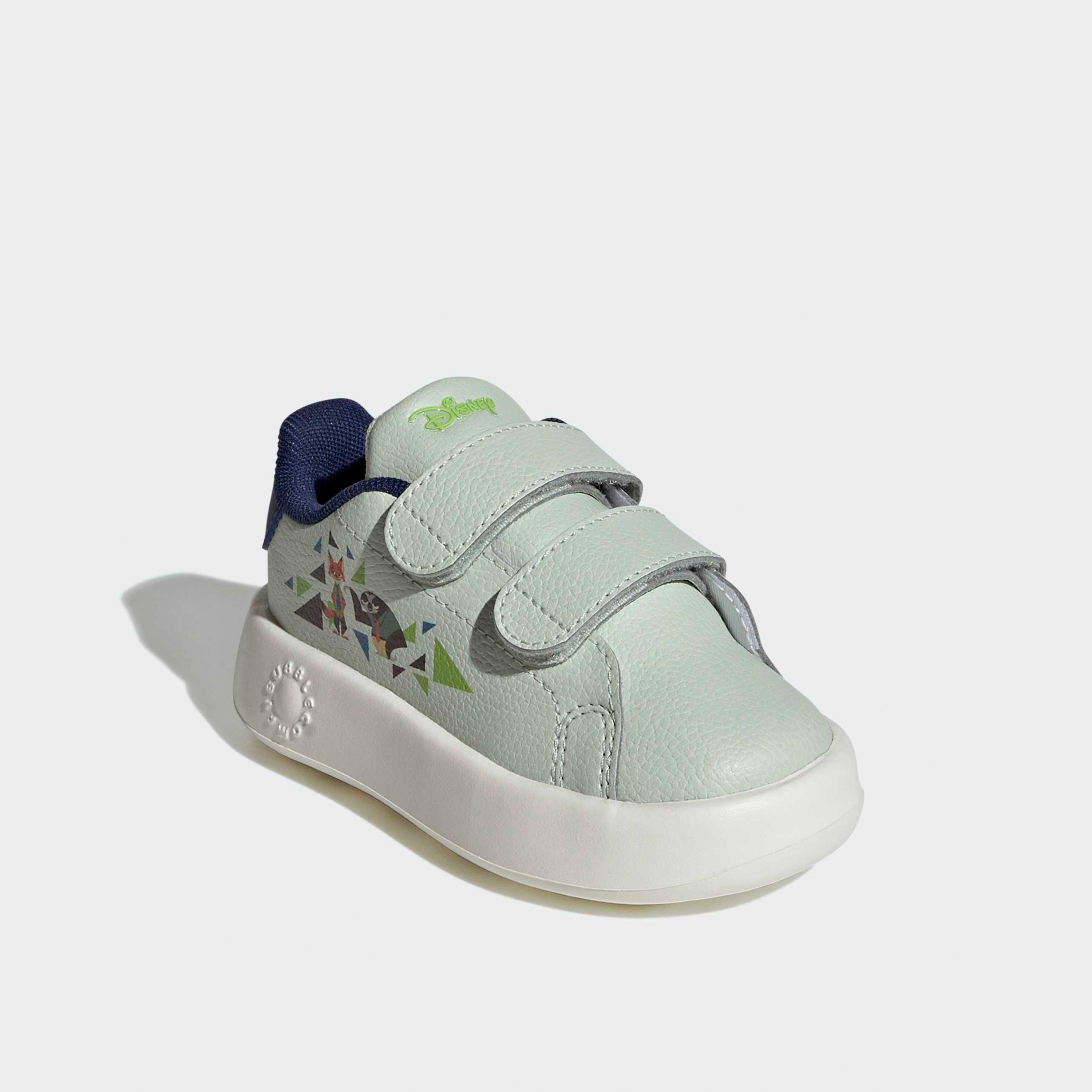 Adidas Advantage Zootopia CF Sneakers with Hook & Loop-baby-girls-shoes-closedshoes-image-1