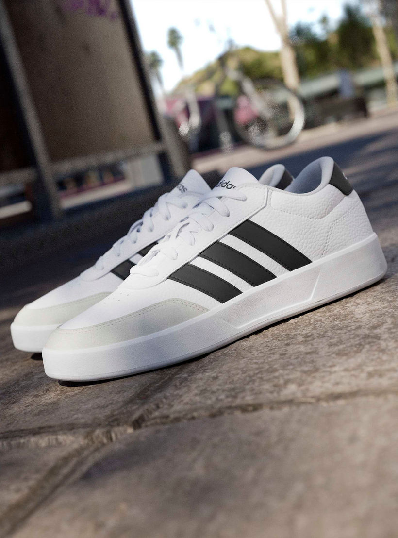 Adidas Men Breaknet 3.0 Striped Lace-Up Ankle Sneakers-men-shoes-sneakers-image-11