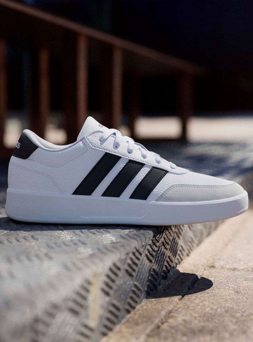 Adidas Men Breaknet 3.0 Striped Lace-Up Ankle Sneakers-men-shoes-sneakers-image-8