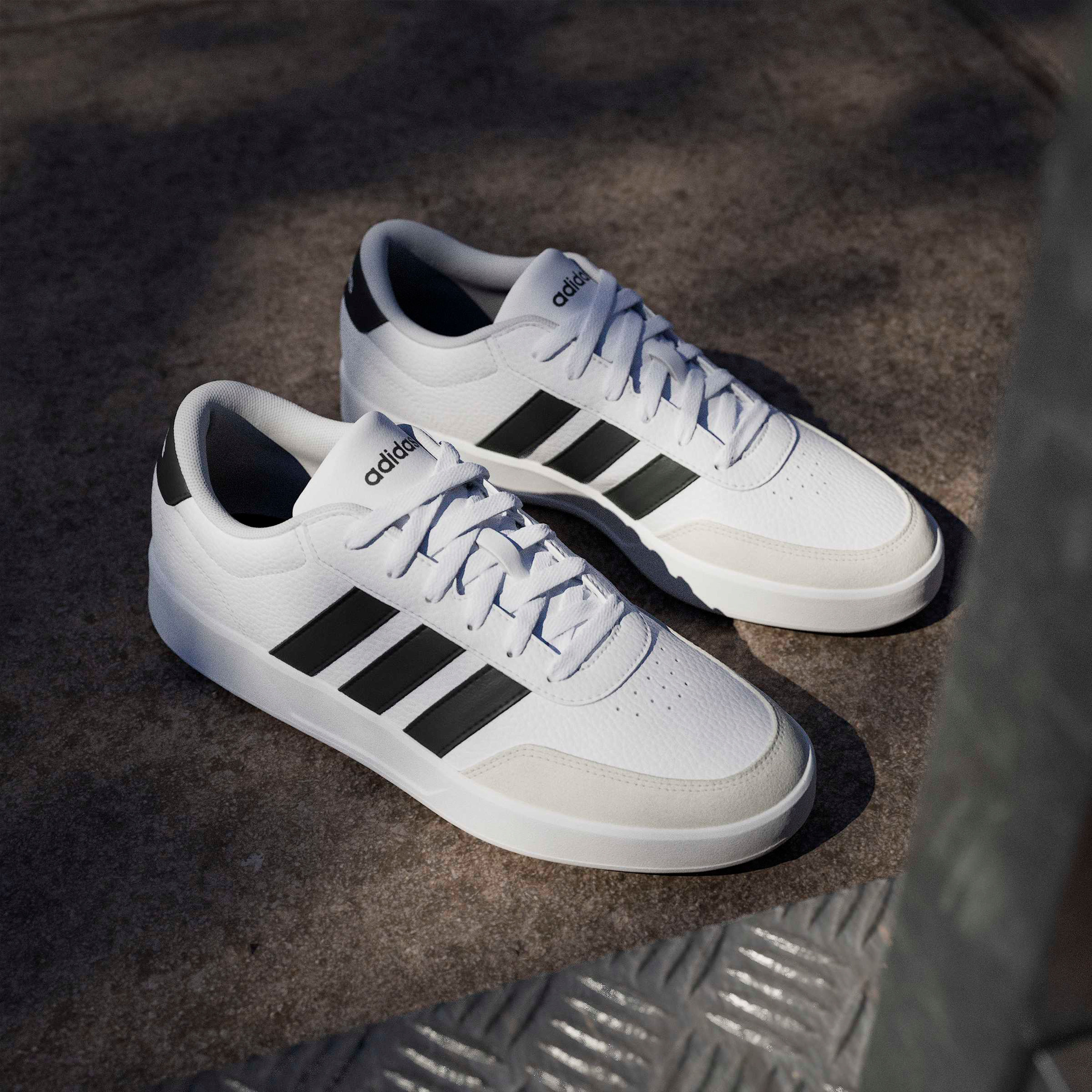 Adidas Men Breaknet 3.0 Striped Lace-Up Ankle Sneakers-men-shoes-sneakers-image-9
