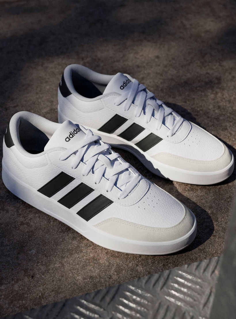 Adidas Men Breaknet 3.0 Striped Lace-Up Ankle Sneakers-men-shoes-sneakers-image-9